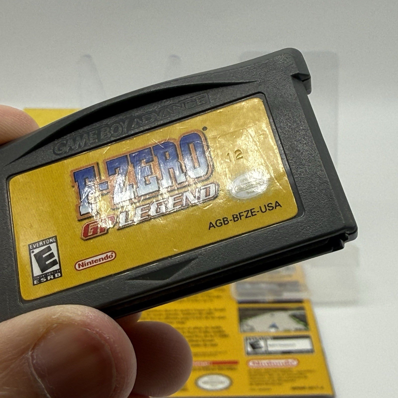 F-Zero GP Legend (Nintendo Game Boy Advance GBA) Manual Included2
