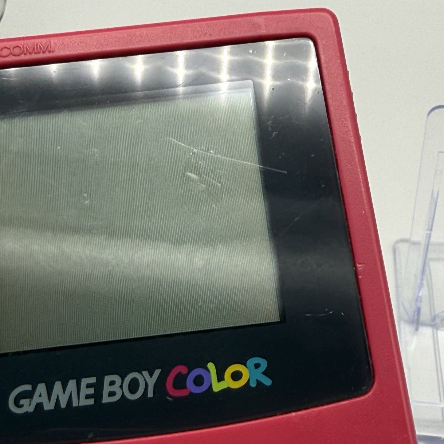 Nintendo Gameboy Boy Color Berry Red Console GBC CGB-001 - Tested Working10