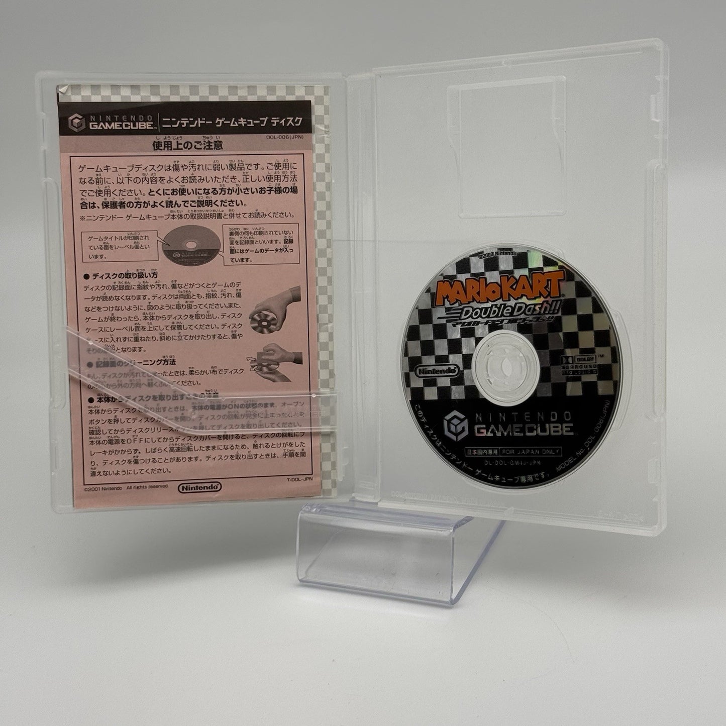 Mario Kart Double Dash!! GameCube Nintendo GC JP Japanese Game w/Manual - Tested1