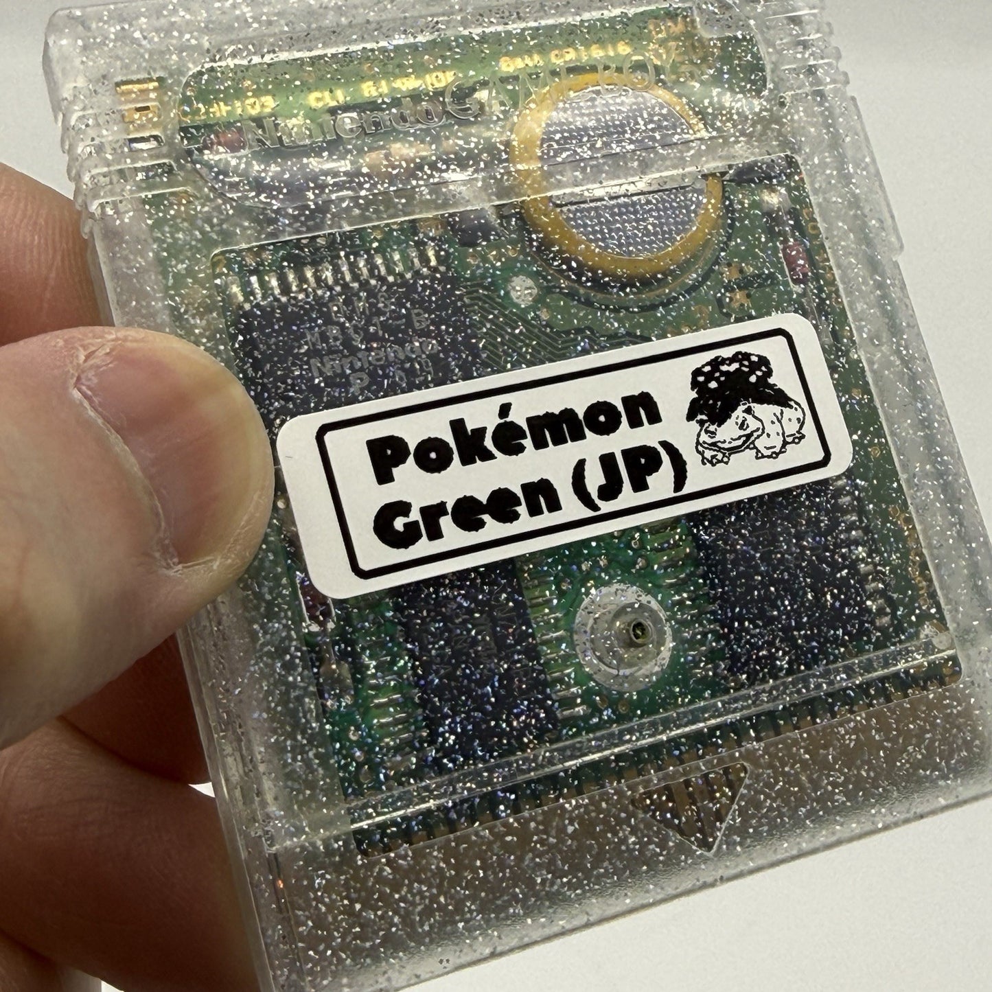 Pokemon Green Japanese Version Nintendo GameBoy Game Cart ONLY New Battery1