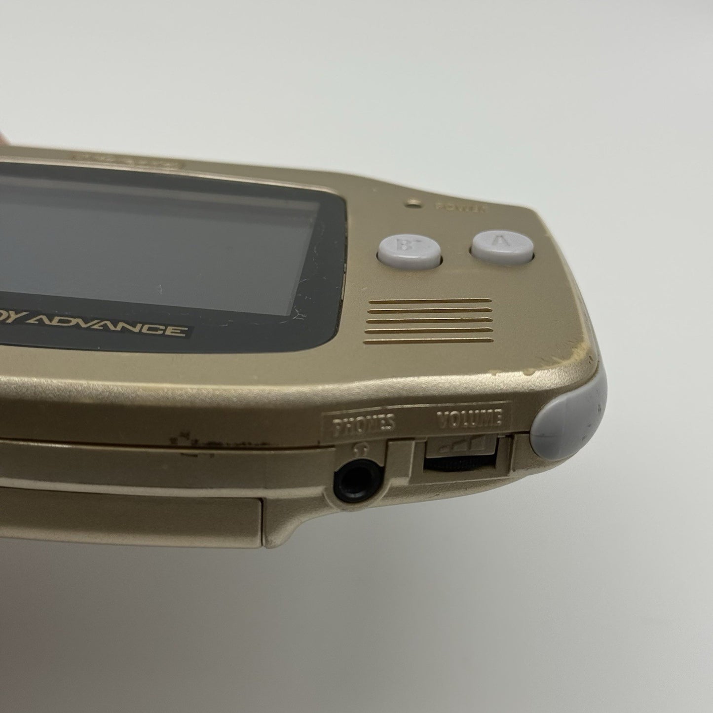Nintendo Game Boy Advance GBA Console AGB-001 Gold OEM Rare - Tested Working12
