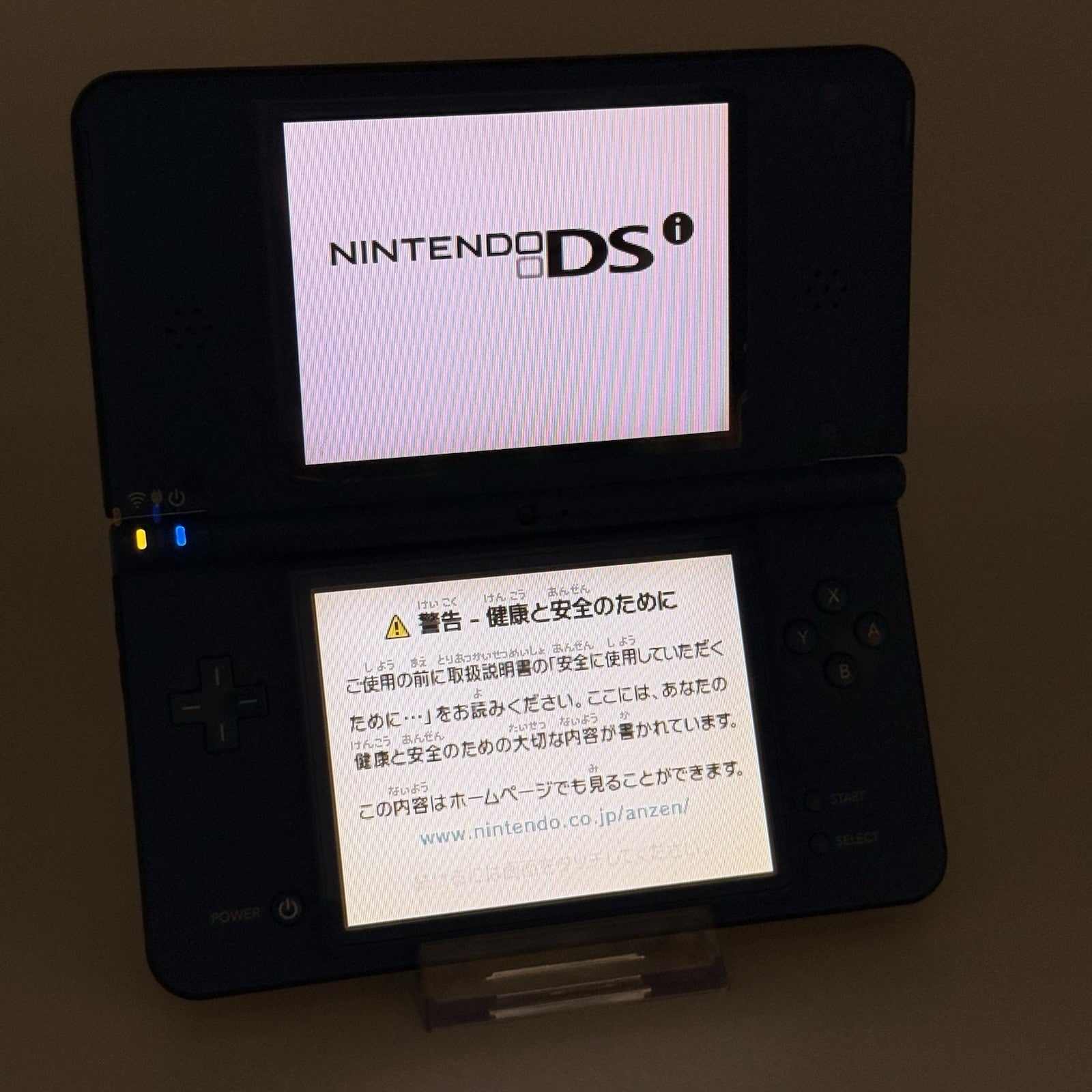 Nintendo DSi LL Midnight Blue Japanese Menu Plays US Games - Tested US Seller3
