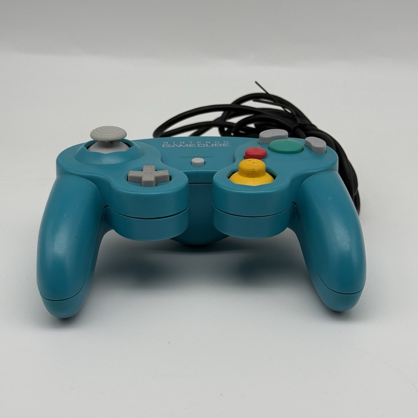 Official OEM Genuine Nintendo Gamecube Emerald Teal Blue Controller T3 Tested1