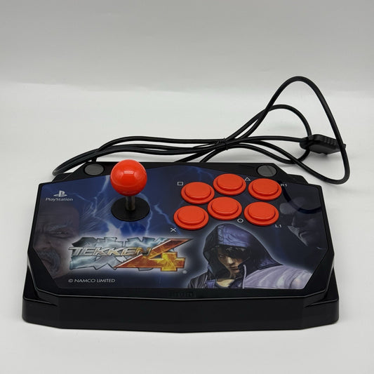 HORI Tekken 4 Arcade Fight Stick Pad Console Playstation 1/2 PS1 PS2 Controller0