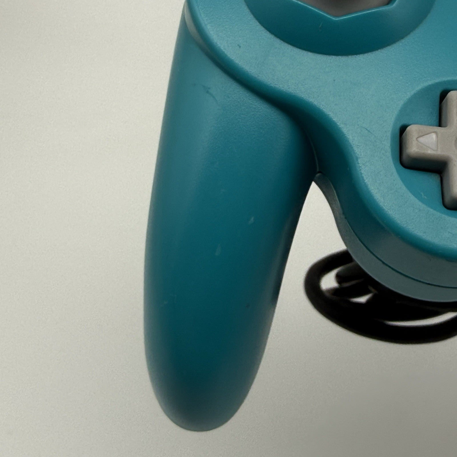 Official OEM Genuine Nintendo Gamecube Emerald Teal Blue Controller T3 Tested8