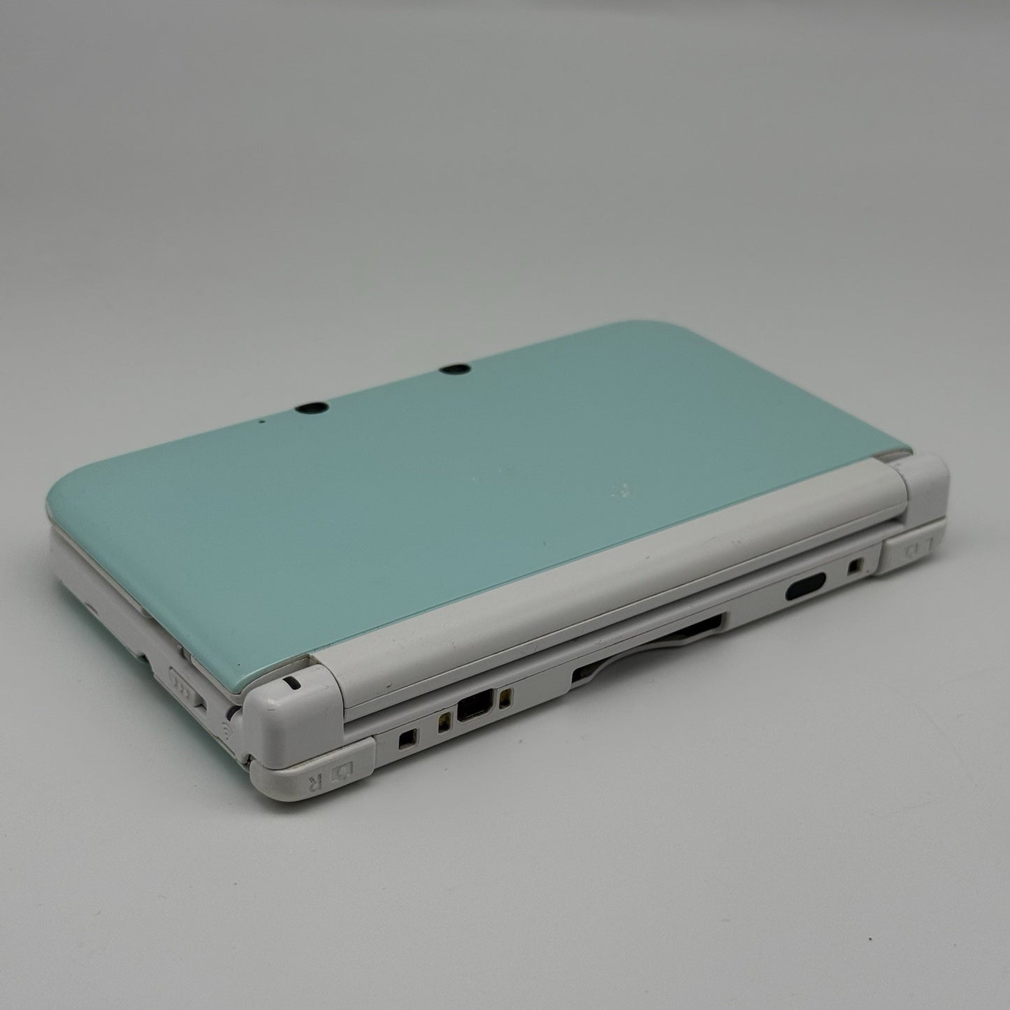 Nintendo 3DS XL LL Mint White Console JP Region - *For Parts Repair* Camera & LR5