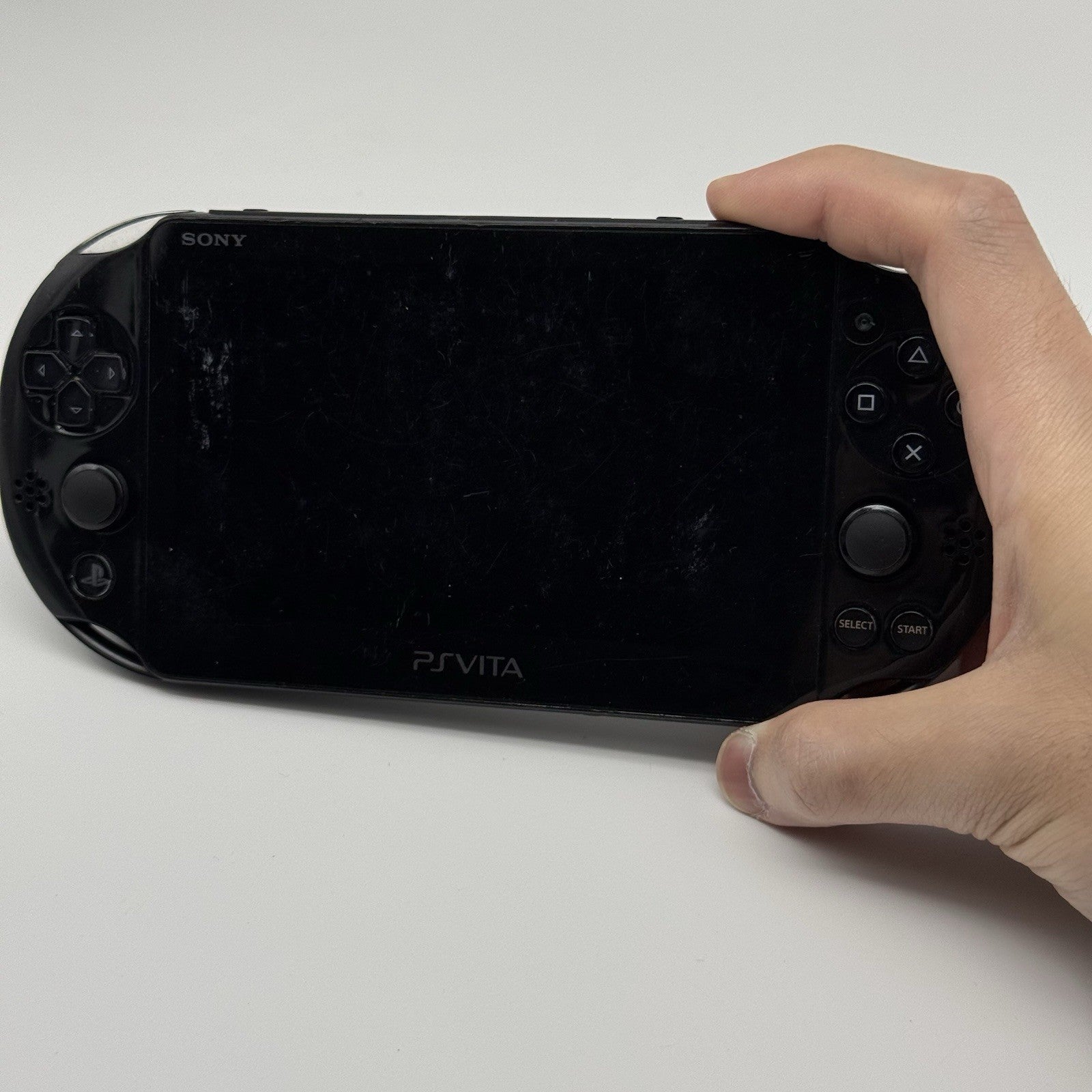 Sony PS Vita Slim PCH-2000 Black Console, Charger, Case - Tested (*Screen Wear*)12