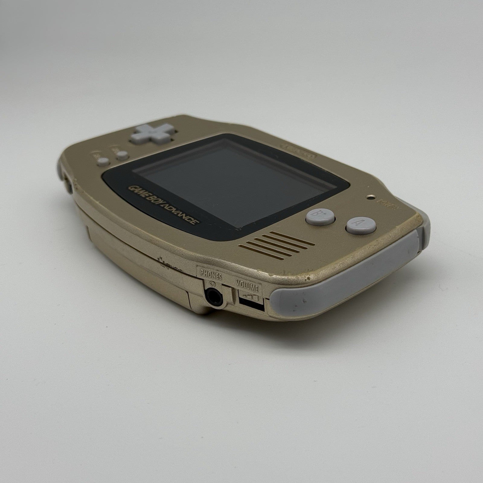 Nintendo Game Boy Advance GBA Console AGB-001 Gold OEM Rare - Tested Working10
