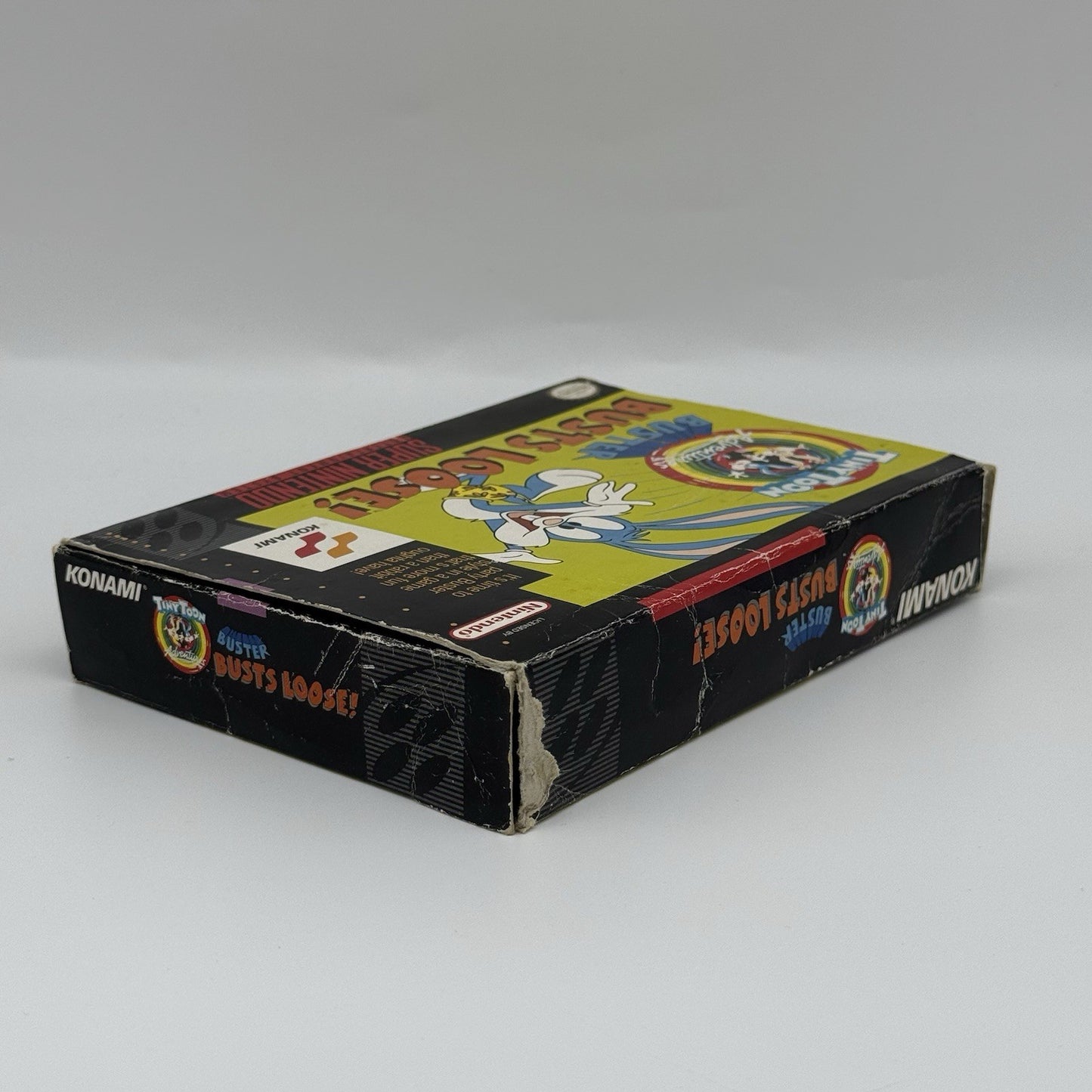 Tiny Toon Buster Busts Loose SNES Super Nintendo Game In Box (No Manual) TESTED14