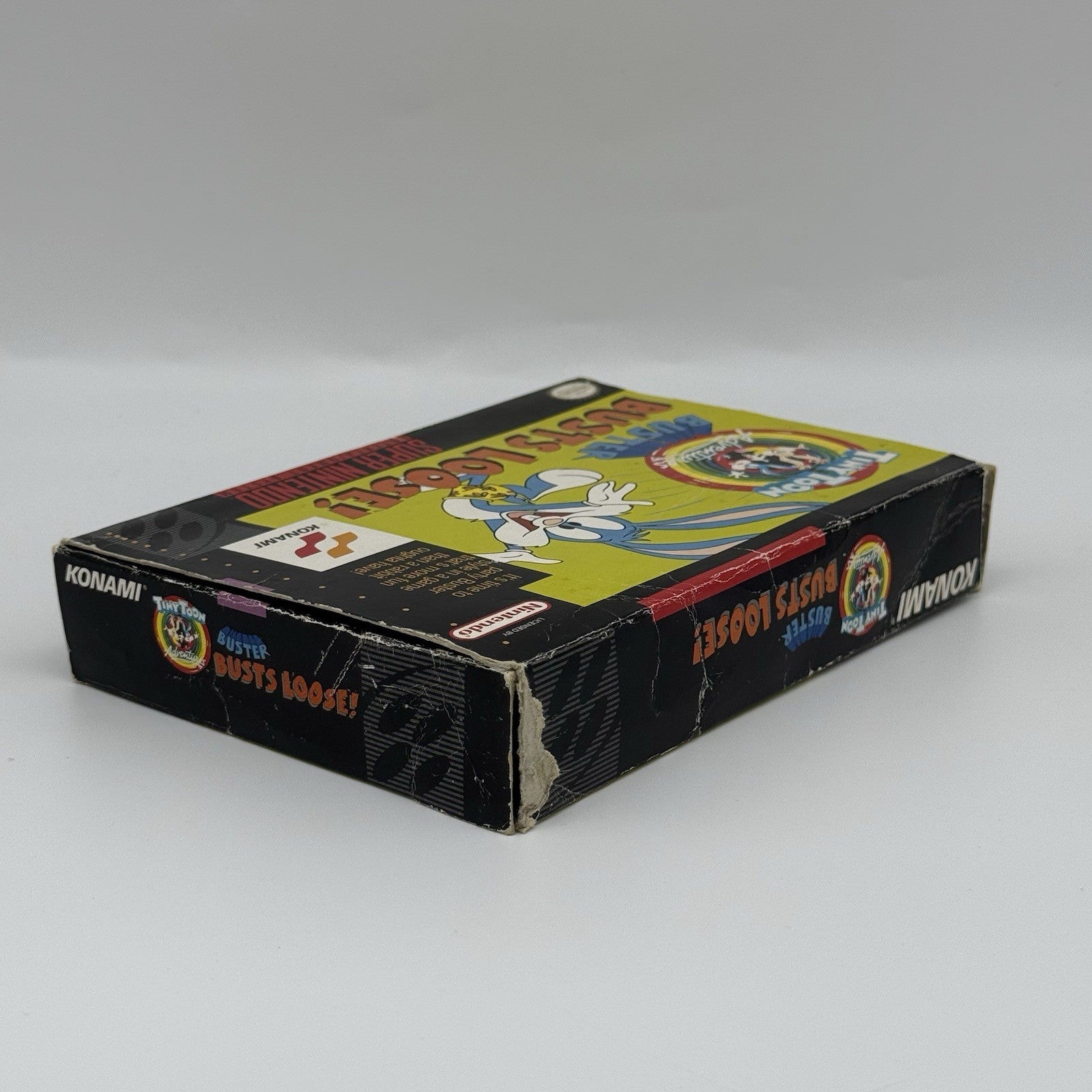 Tiny Toon Buster Busts Loose SNES Super Nintendo Game In Box (No Manual) TESTED14