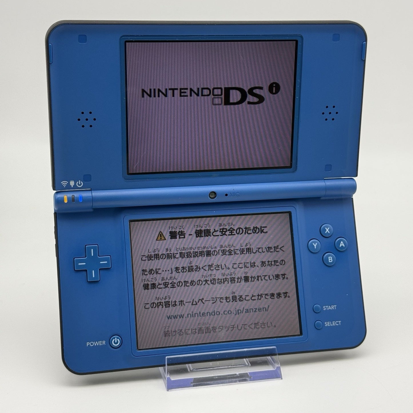 Nintendo DSi LL Midnight Blue Japanese Menu Plays US Games - Tested US Seller2