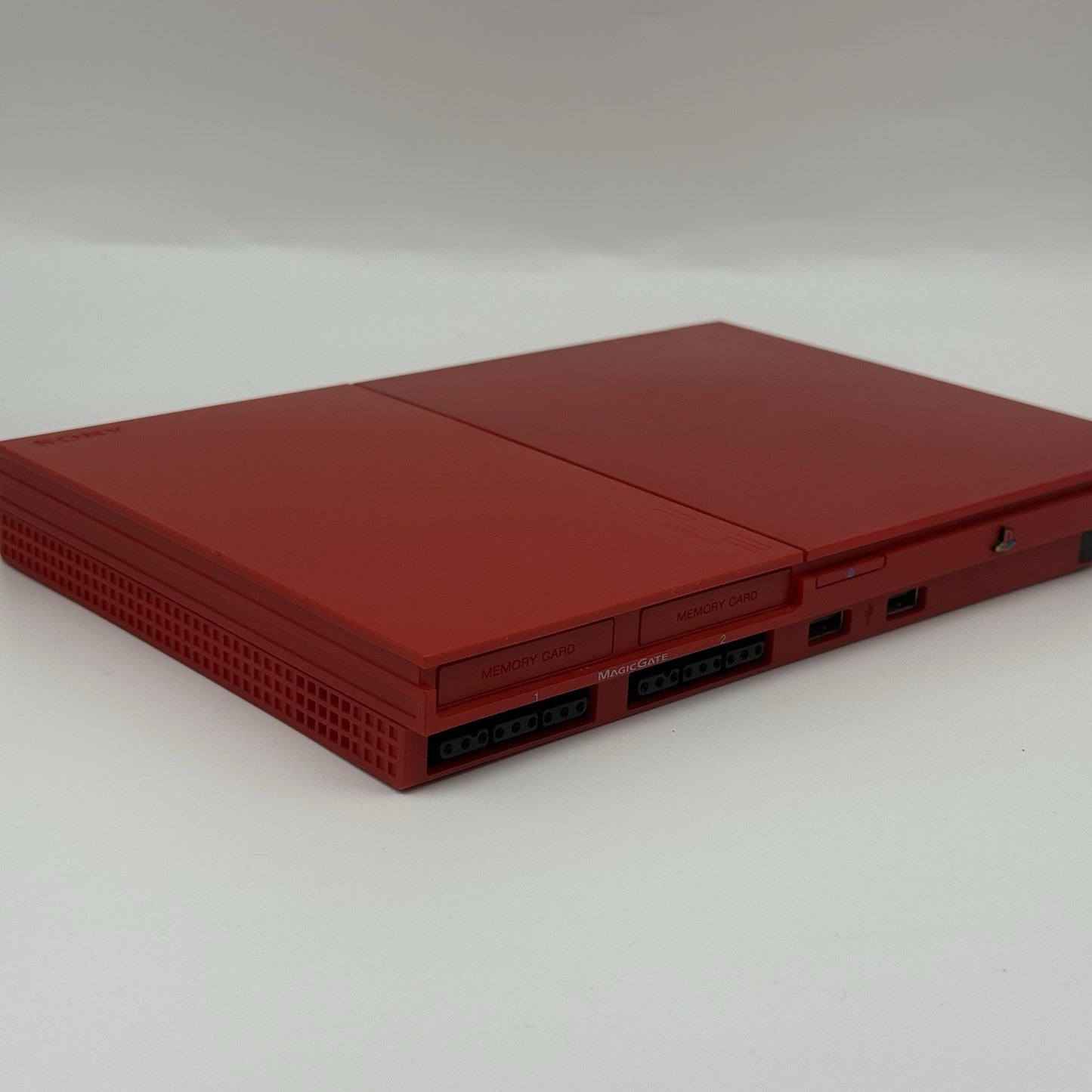 Sony PS2 Slim Cinnabar Red SCPH-90000 CR Console NTSC-J Region Free New Laser US20