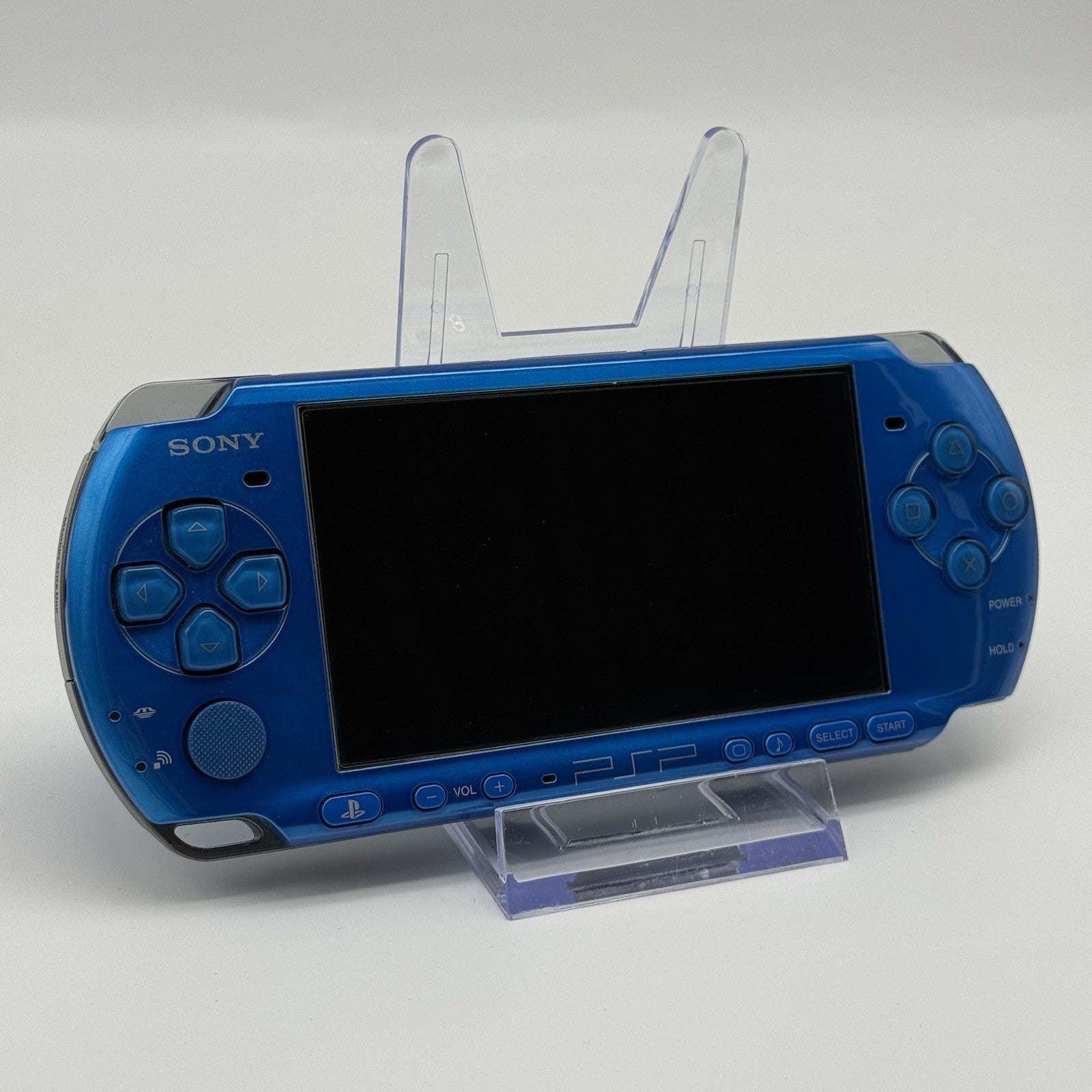 Sony PSP 3000 Vibrant Blue Console + New Battery + Accessories - Tested (NTSC-J)1
