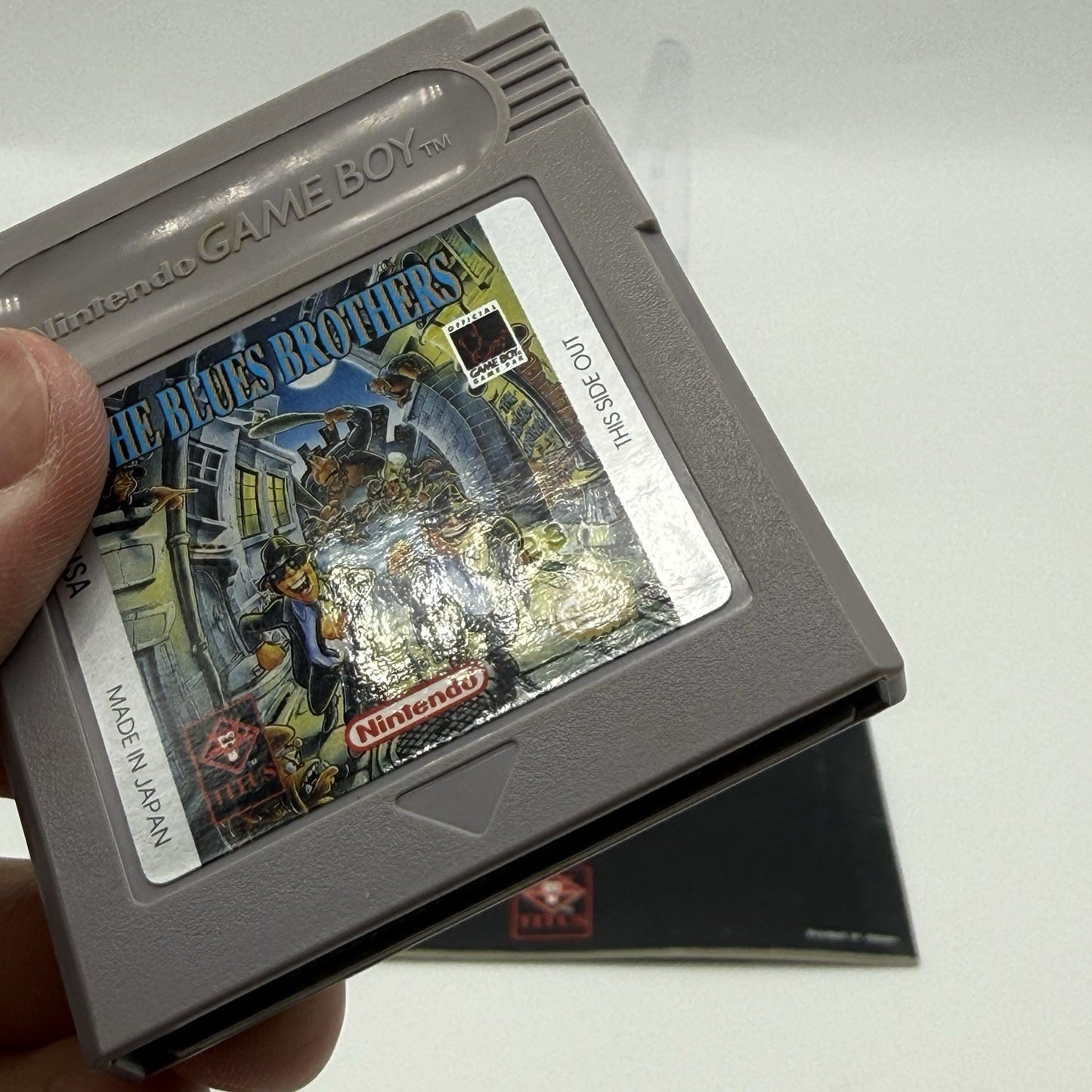 The Blues Brothers Nintendo Gameboy Cartridge w/Manual Rare - Tested2