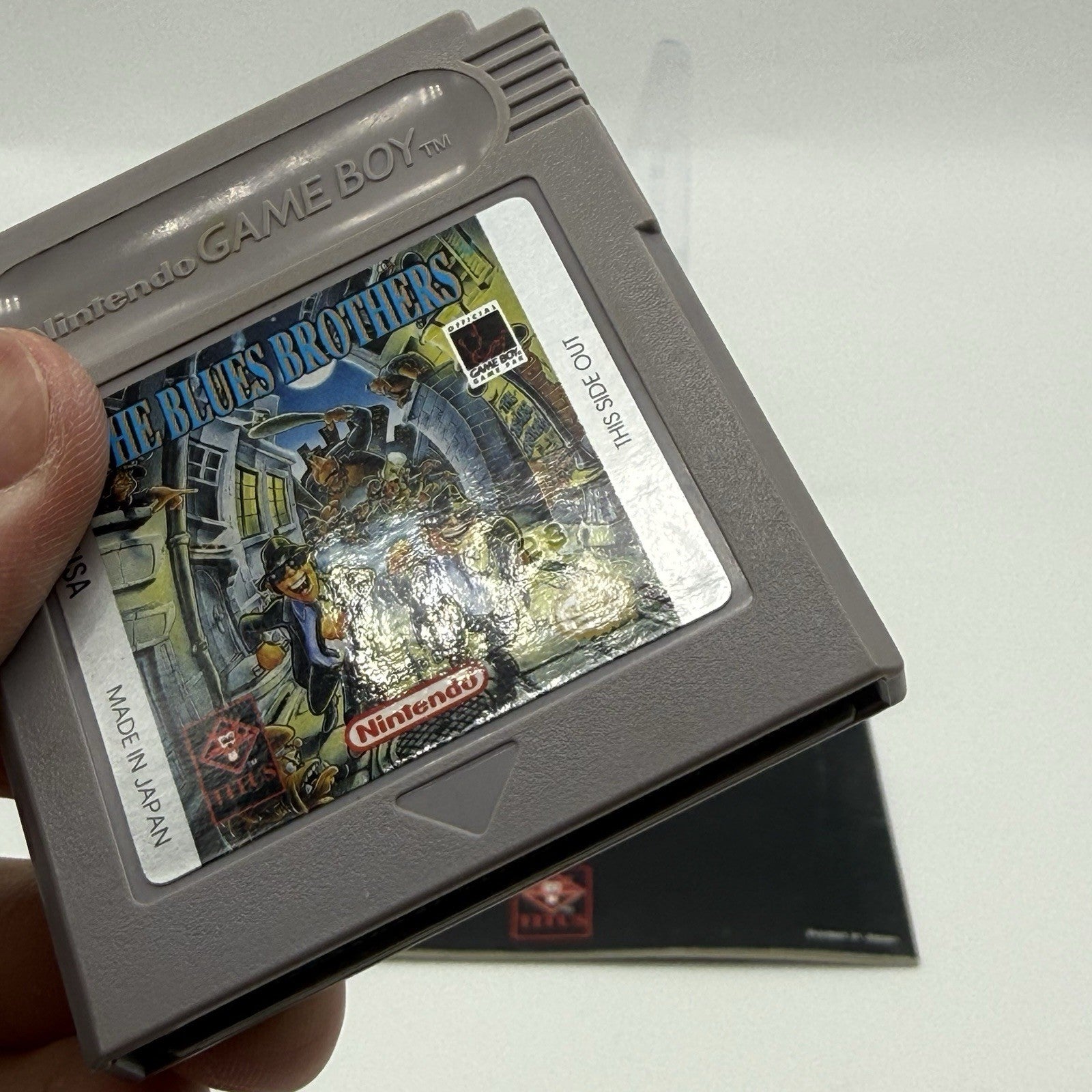 The Blues Brothers Nintendo Gameboy Cartridge w/Manual Rare - Tested2