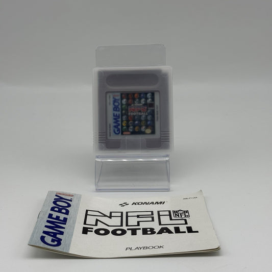 NFL Football (Nintendo Game Boy, 1990) Authentic w/Manual - Tested0