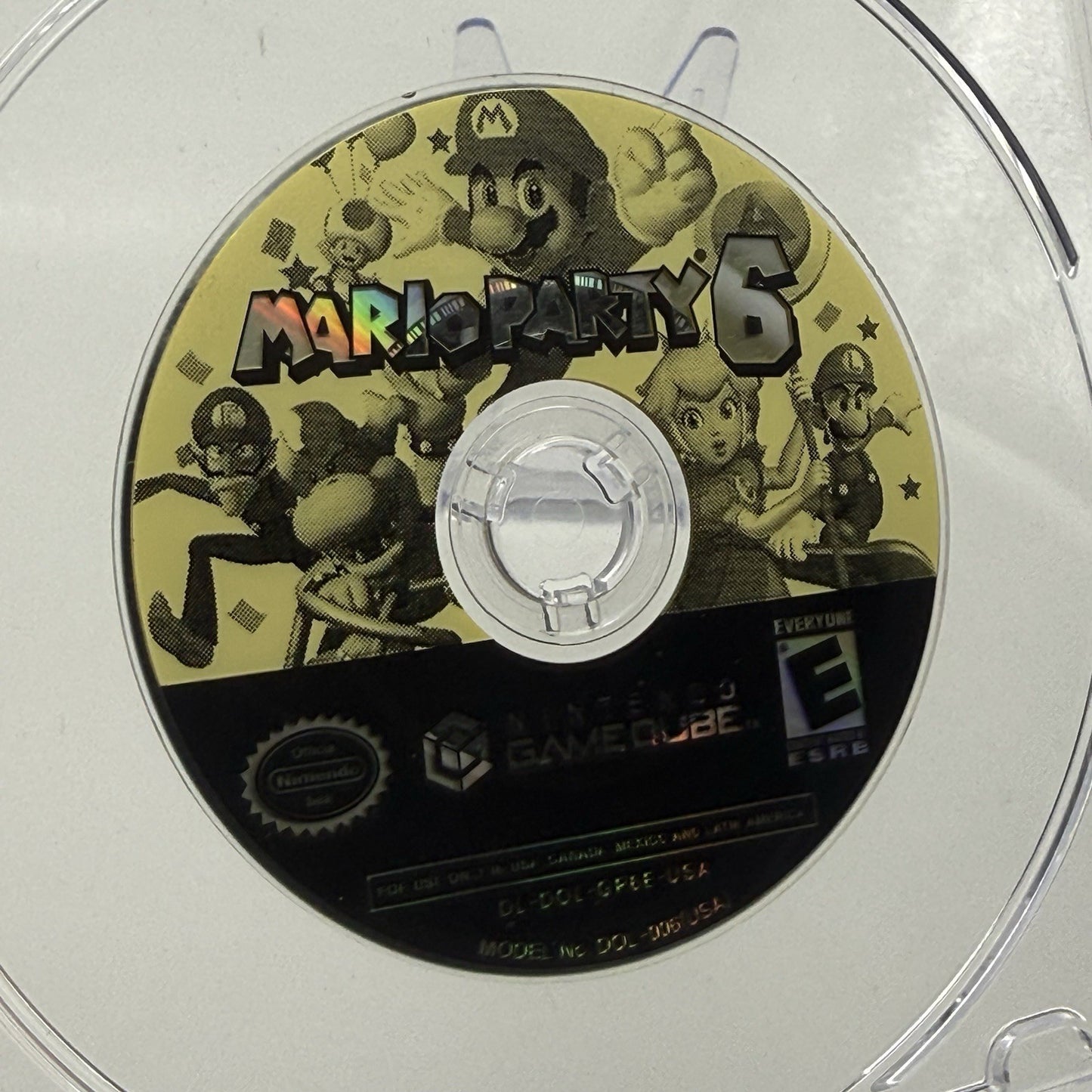Nintendo GameCube Mario Party 6 Game *DISC ONLY* Tested2