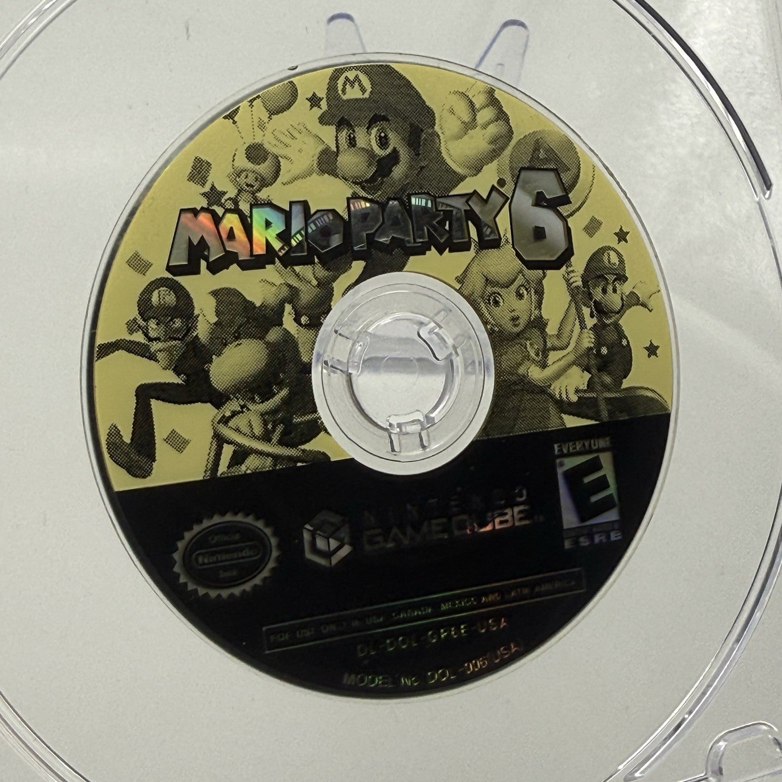 Nintendo GameCube Mario Party 6 Game *DISC ONLY* Tested2
