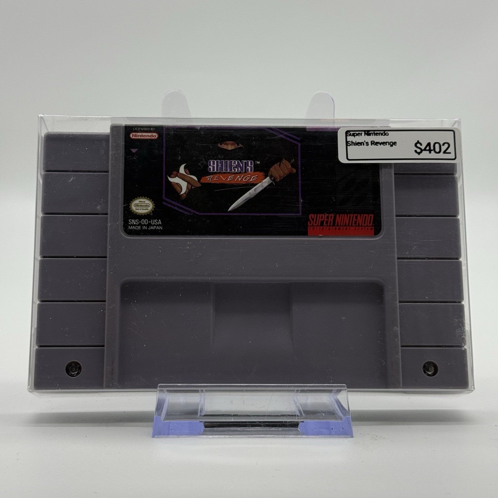 Shien's Revenge Super Nintendo SNES Original Authentic Vintage Rare - Tested!2