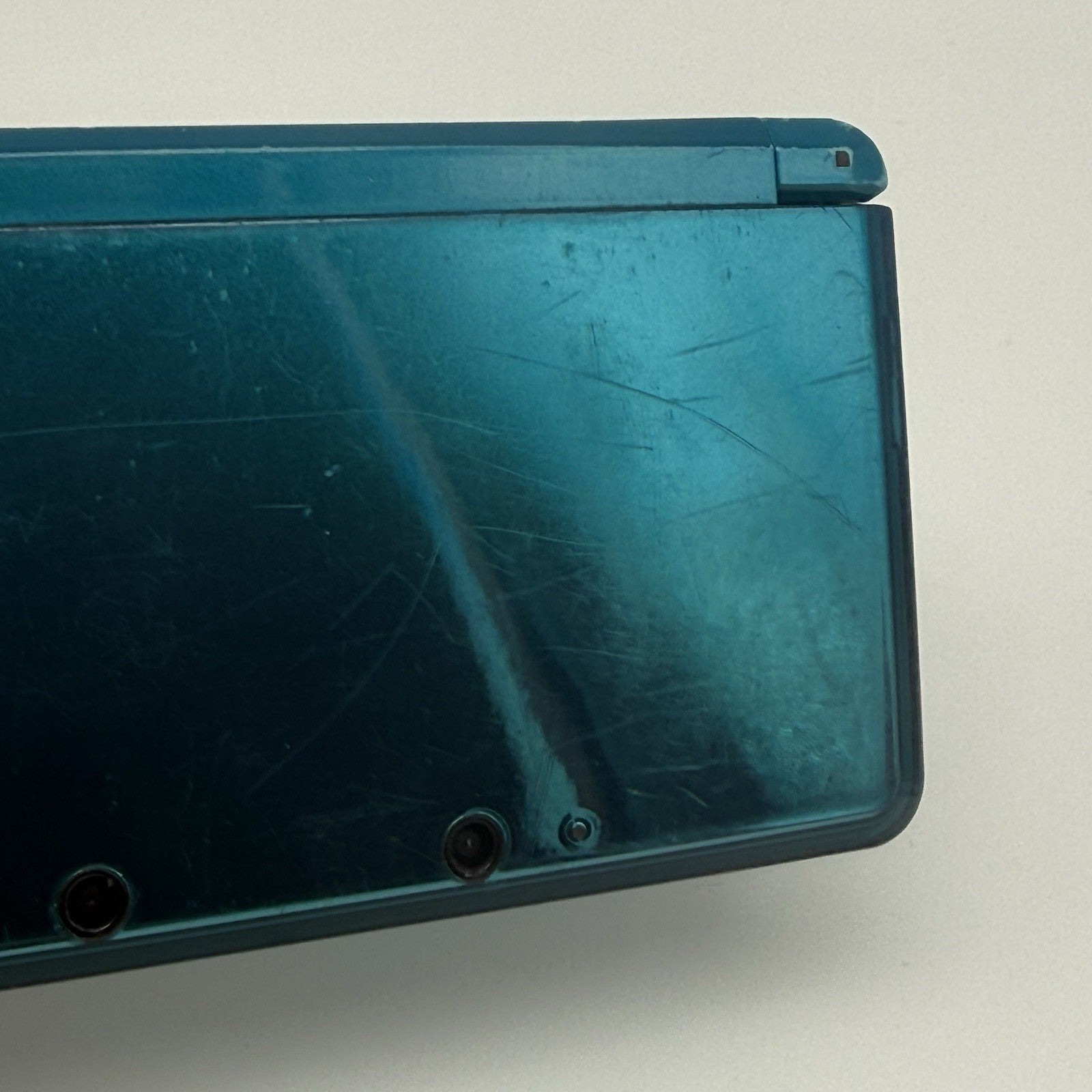 Nintendo 3DS Handheld Console Aqua Blue Glass Lens Region Free NTSC-J - Tested9