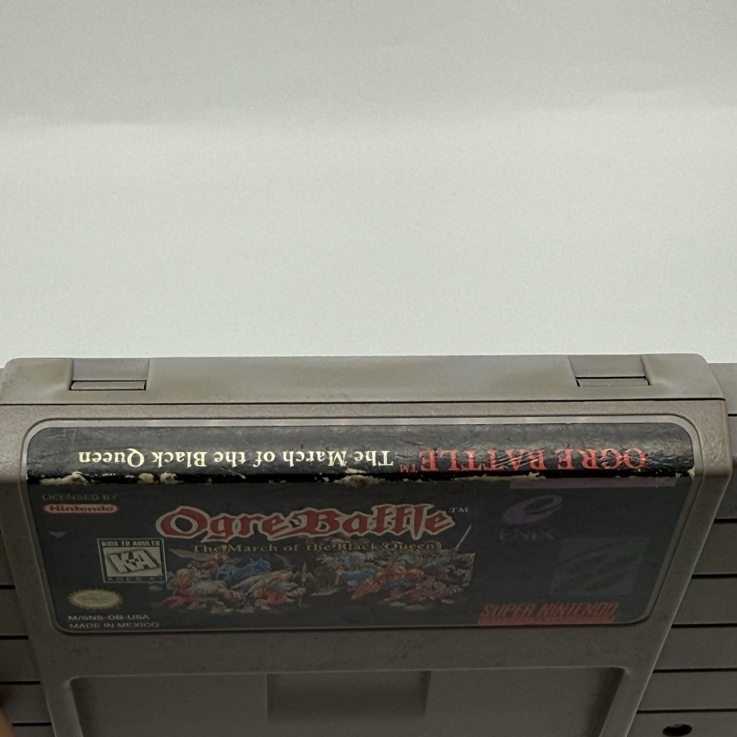 Ogre Battle: The March of the Black Queen Super Nintendo SNES Authentic - Tested14