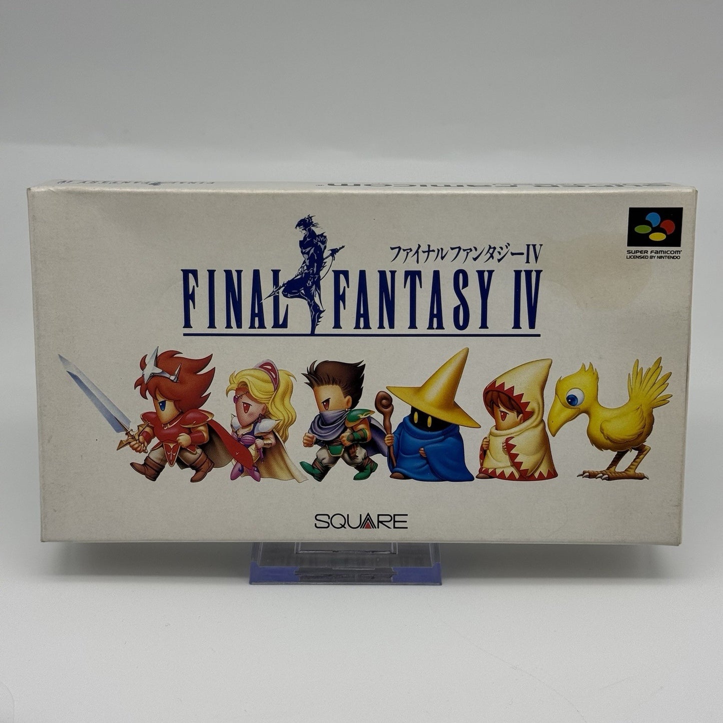 Final Fantasy IV Super Famicom SFC Complete CIB Box Manual Japan - US Seller5