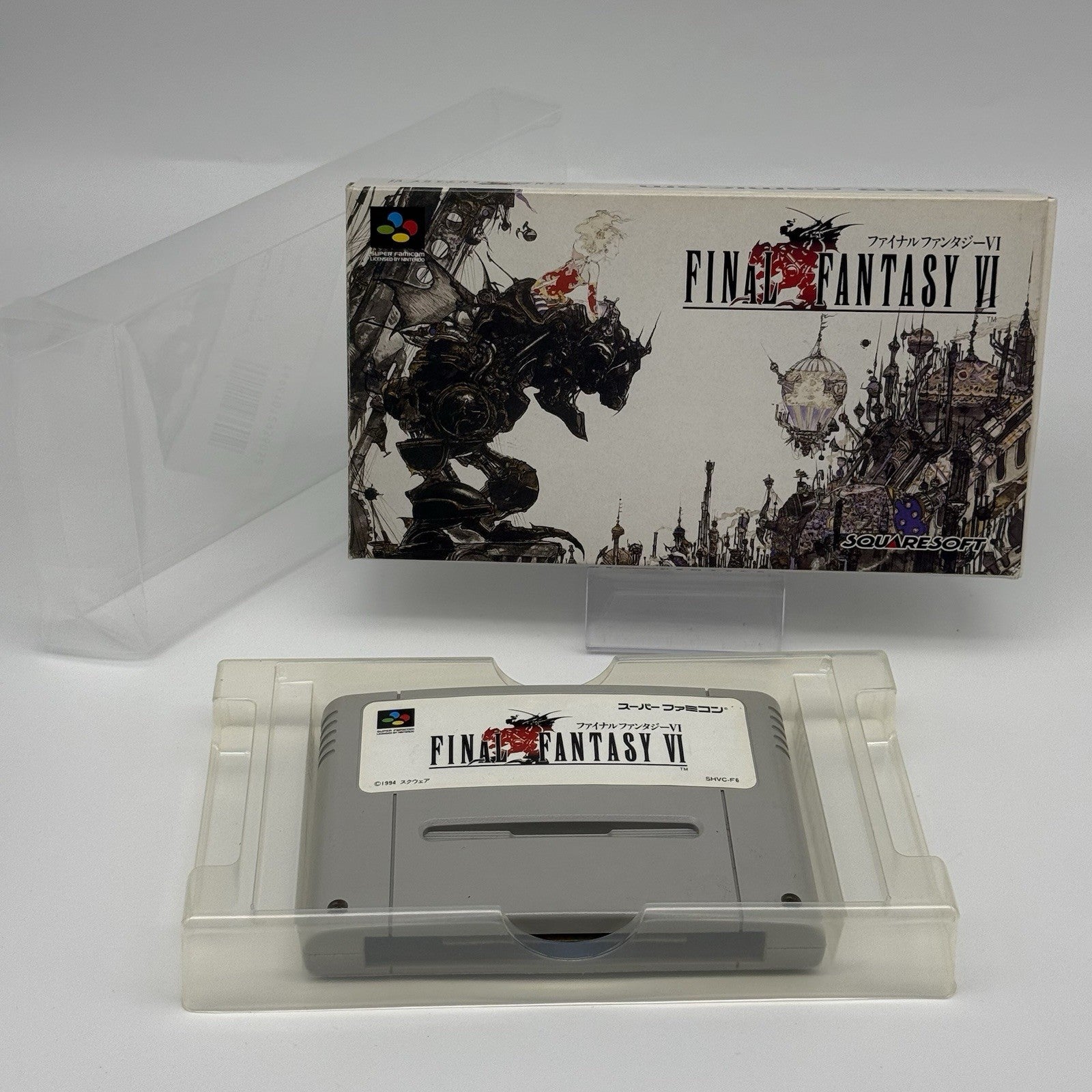 FINAL FANTASY VI 6 Super Famicom Game With Box SFC No Manual Tested - US Seller0