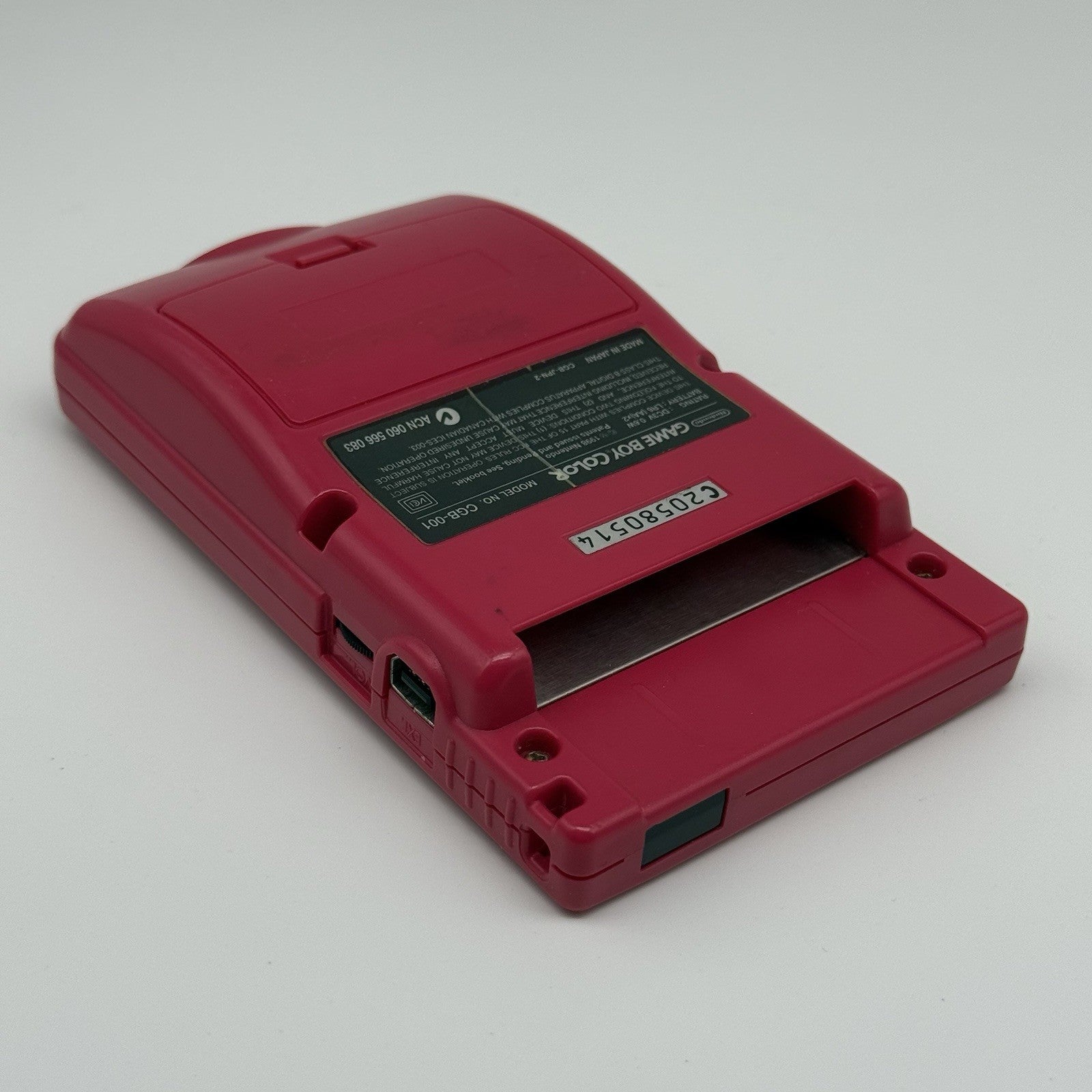 Nintendo Gameboy Boy Color Berry Red Console GBC CGB-001 - Tested Working6