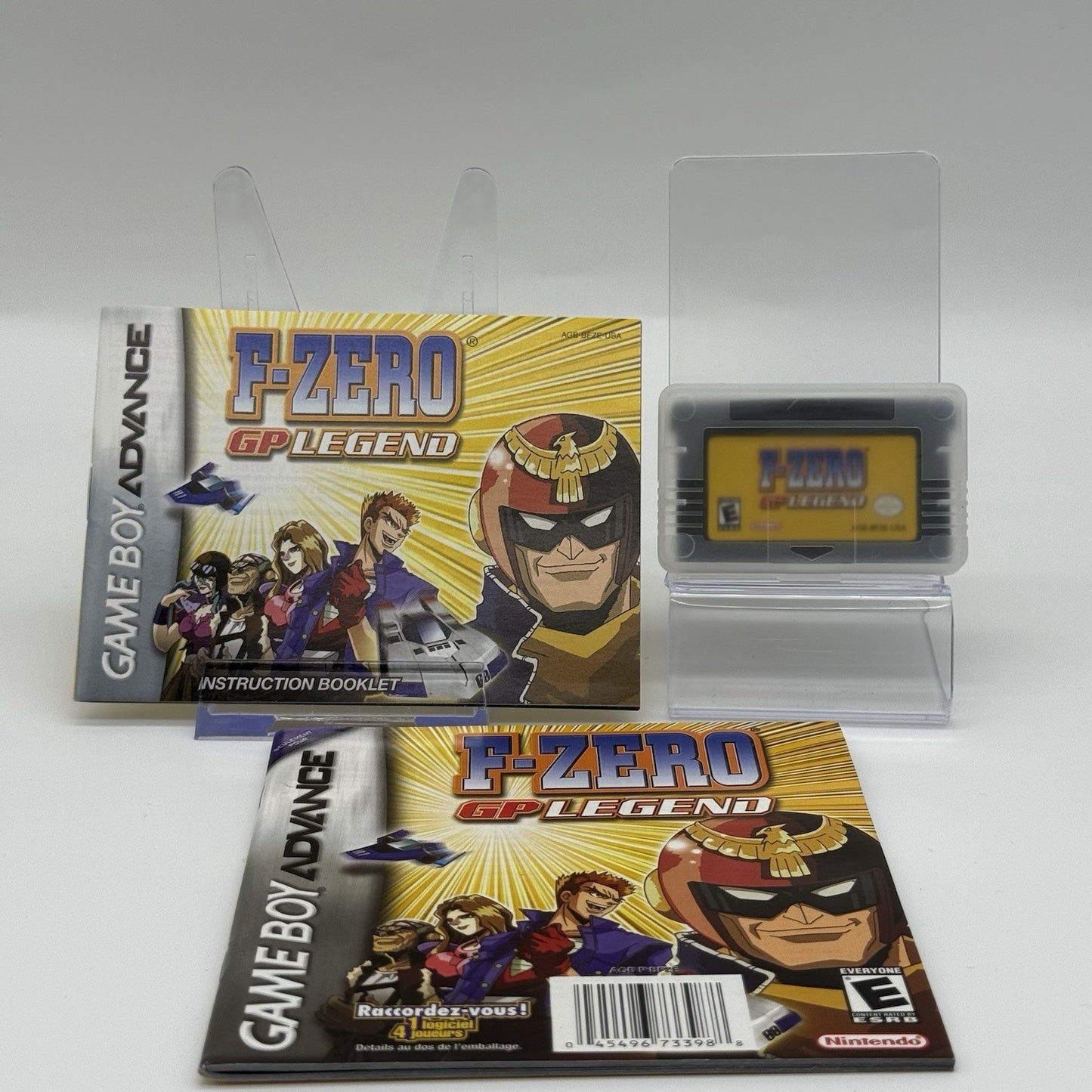 F-Zero GP Legend (Nintendo Game Boy Advance GBA) Manual Included0
