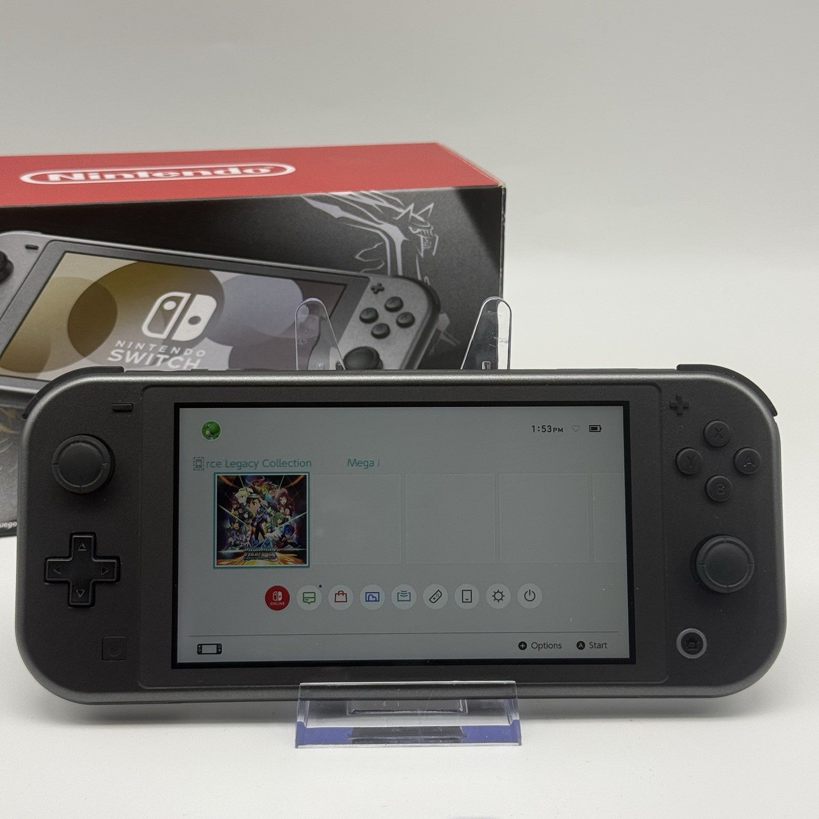 Nintendo Switch Lite Console Pokemon Dialga & Palkia Edition CIB Complete in Box1