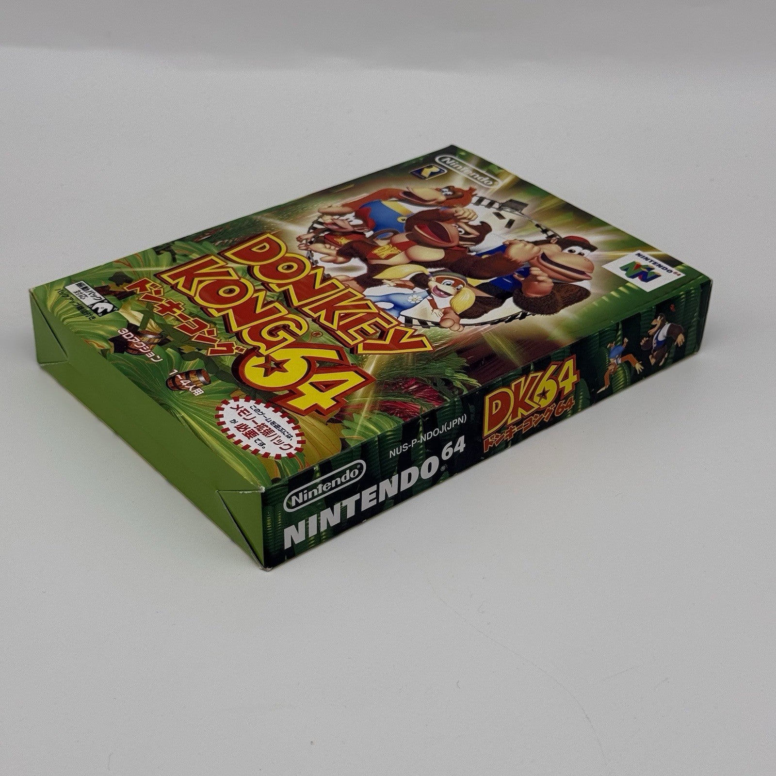 Donkey Kong 64 (JP Nintendo 64, 1999) Game CIB w/Trading Card Promos - US Seller7