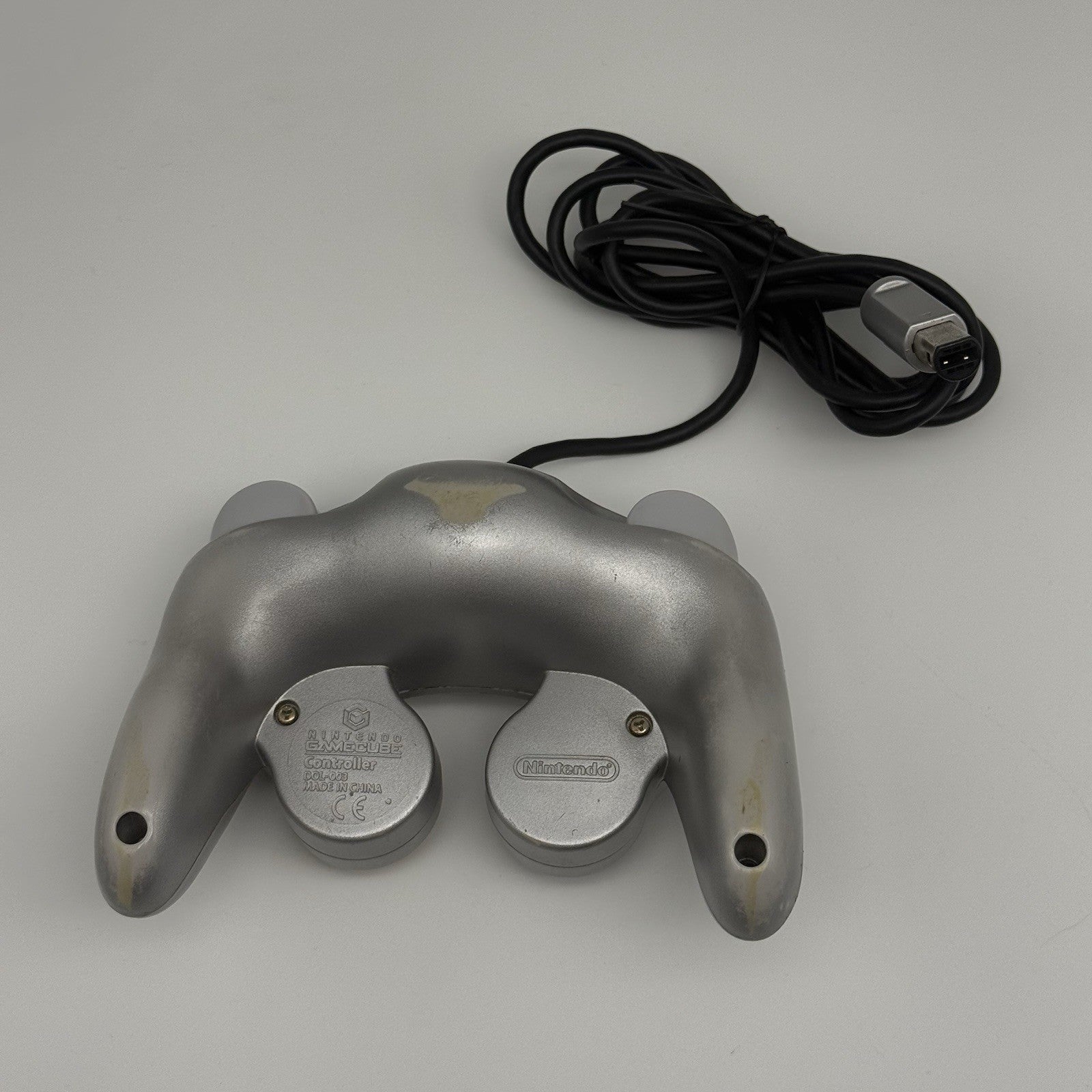 Official Nintendo GameCube Controller Platinum Silver OEM DOL-003 T2 Dot Tested5