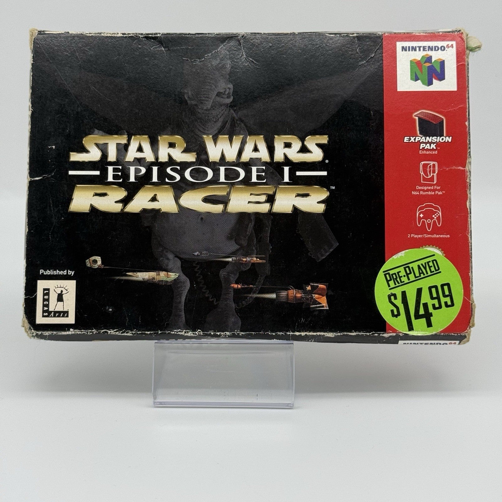 Star Wars: Episode 1 I: Racer Nintendo 64 N64 Game Complete CIB - Tested4