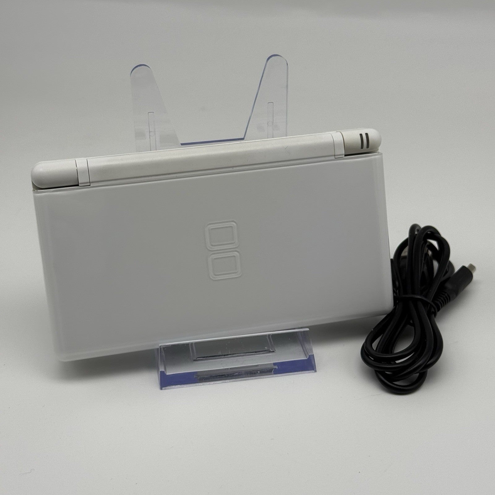 Nintendo DS Lite Console Polar White With Charger & Stylus Tested Region Free0