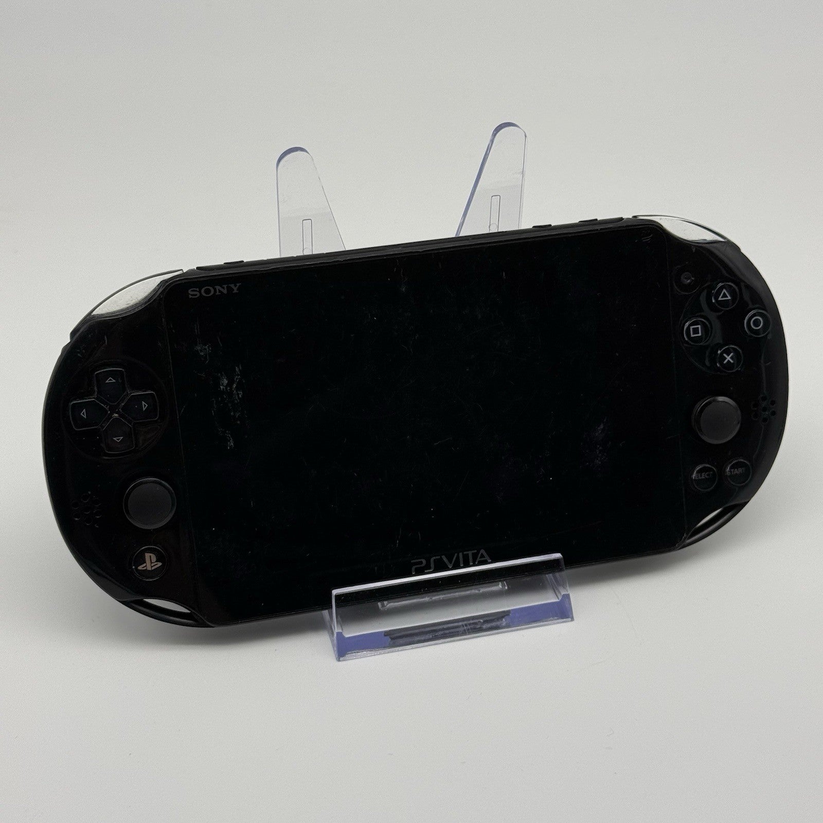Sony PS Vita Slim PCH-2000 Black Console, Charger, Case - Tested (*Screen Wear*)2