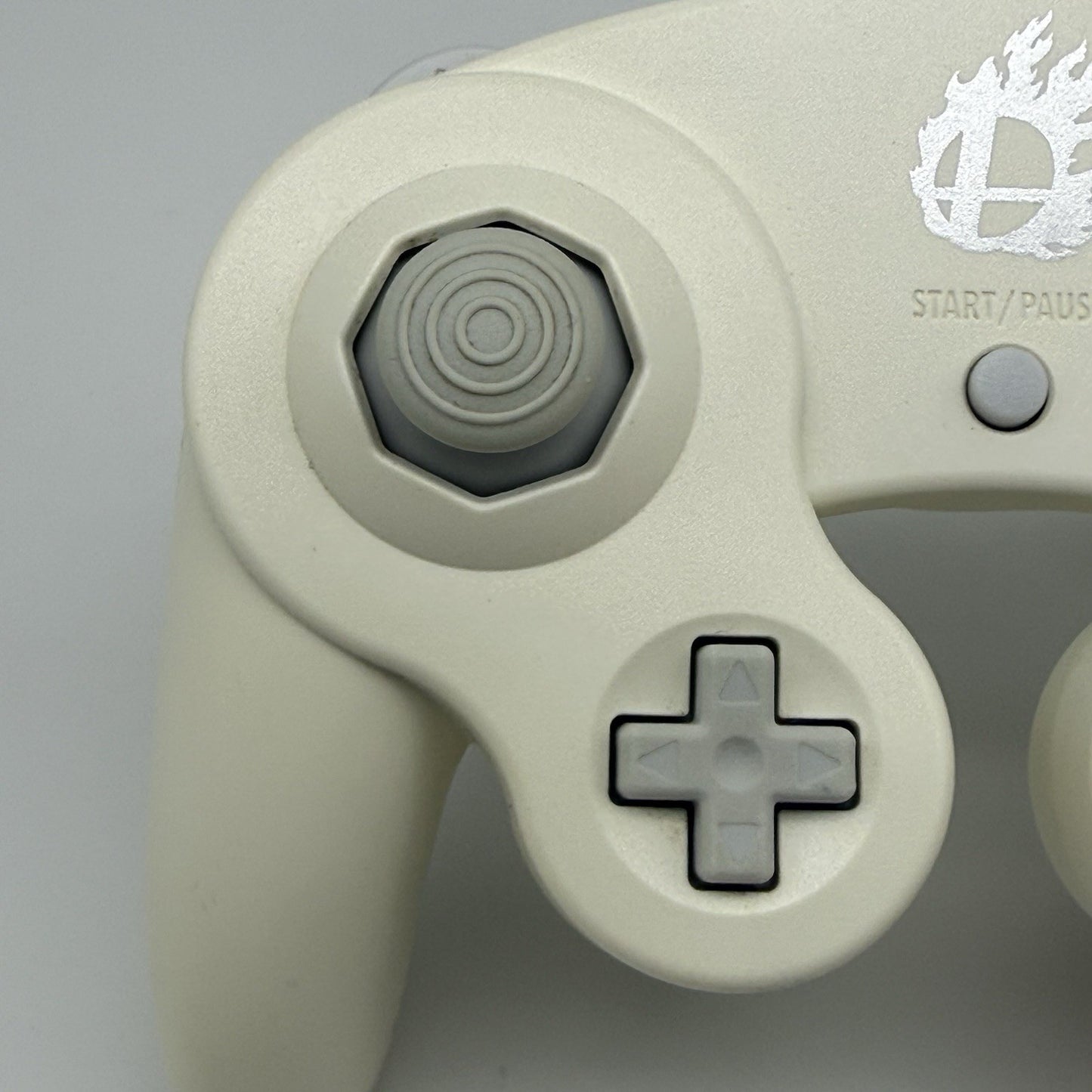 Official Nintendo GameCube Controller OEM Super Smash Bros. White DOL-003 Tested1
