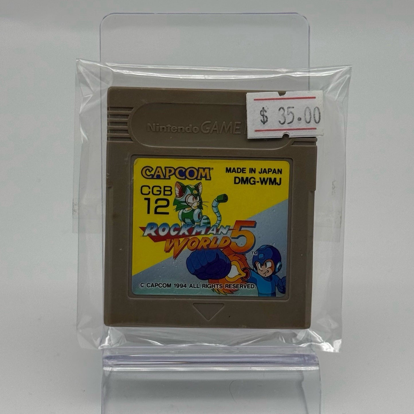 Rockman World 5, Game Boy GB, DMG WMJ, Cleaned/Tested   Japanese0