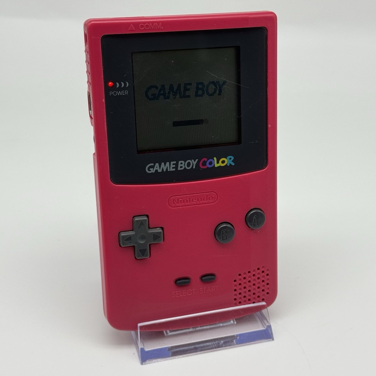 Nintendo Gameboy Boy Color Berry Red Console GBC CGB-001 - Tested Working1