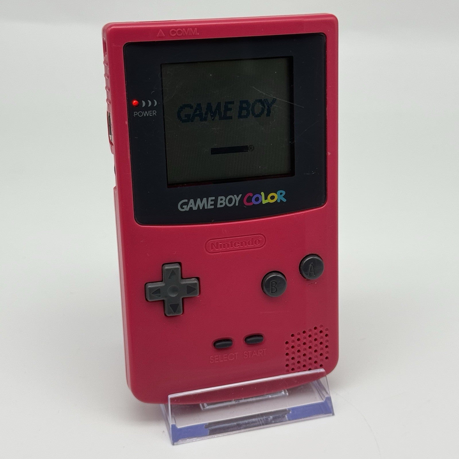 Nintendo Gameboy Boy Color Berry Red Console GBC CGB-001 - Tested Working1