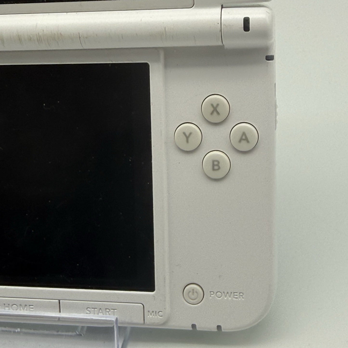 Nintendo 3DS XL LL Mint White Console JP Region - *For Parts Repair* Camera & LR20