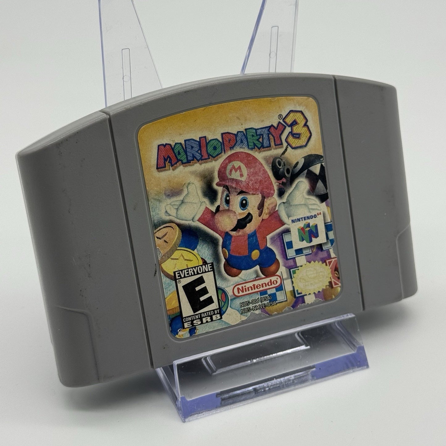 Mario Party 3 (Nintendo 64, N64) Cartridge Game Only w/Protector - Tested1