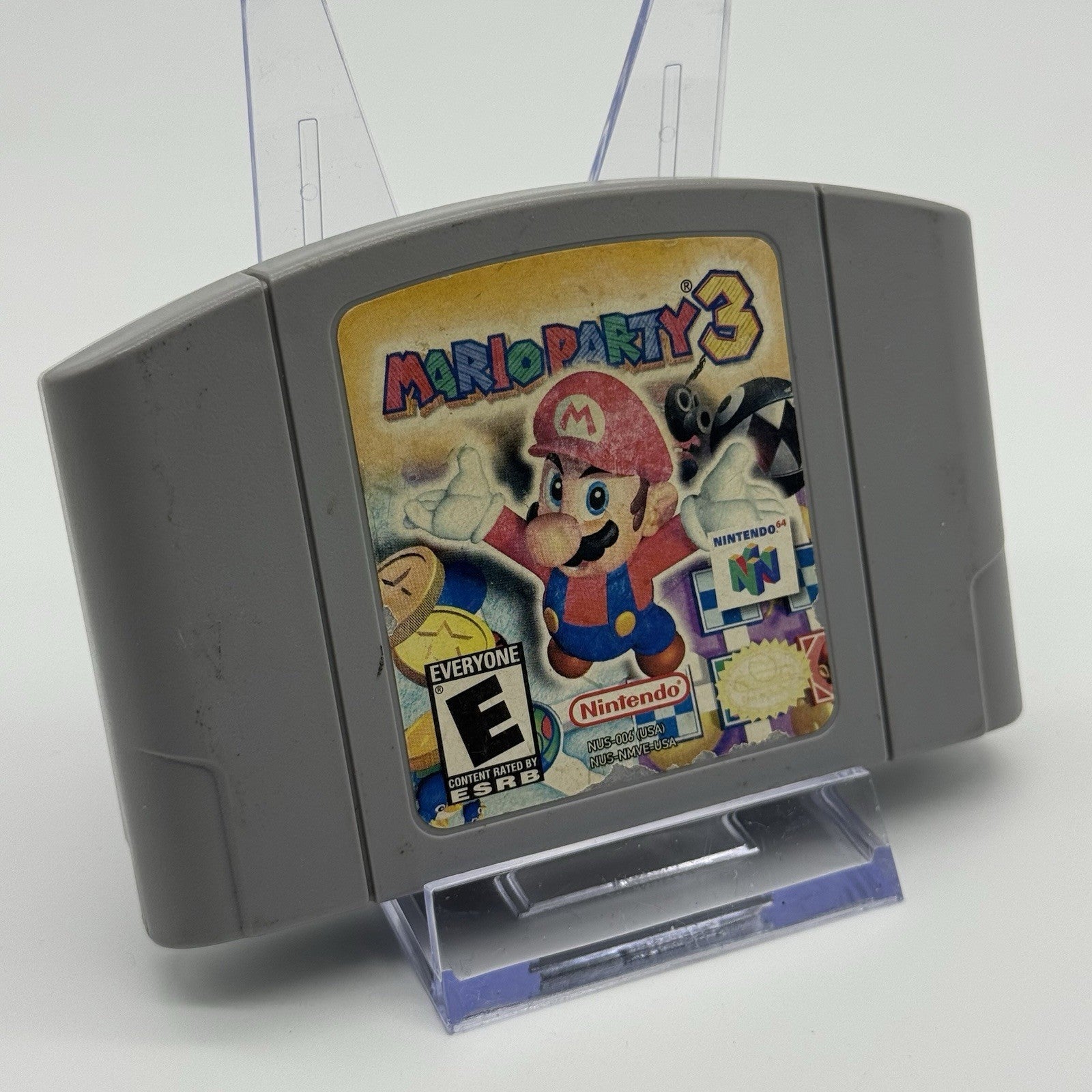 Mario Party 3 (Nintendo 64, N64) Cartridge Game Only w/Protector - Tested1