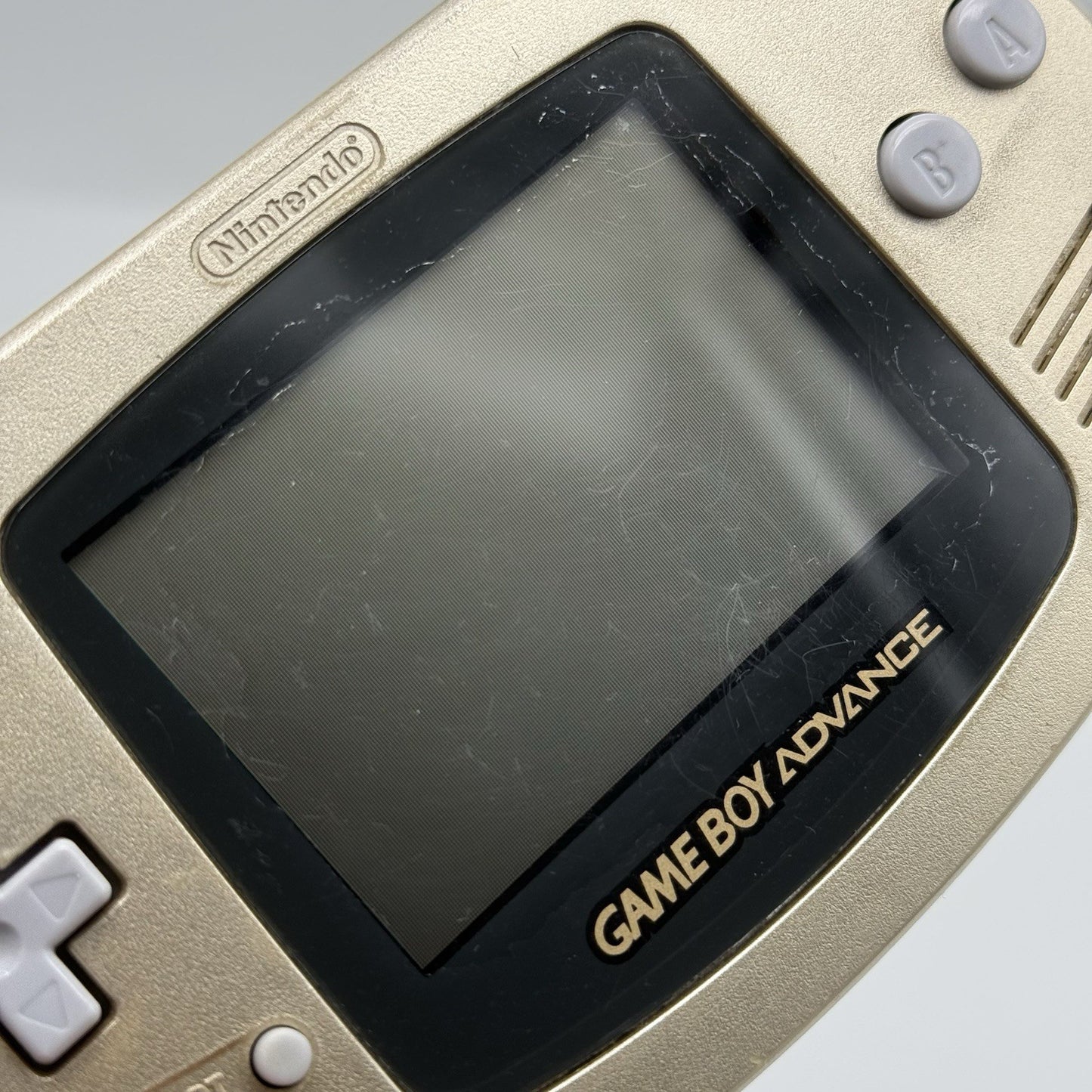 Nintendo Game Boy Advance GBA Console AGB-001 Gold OEM Rare - Tested Working15
