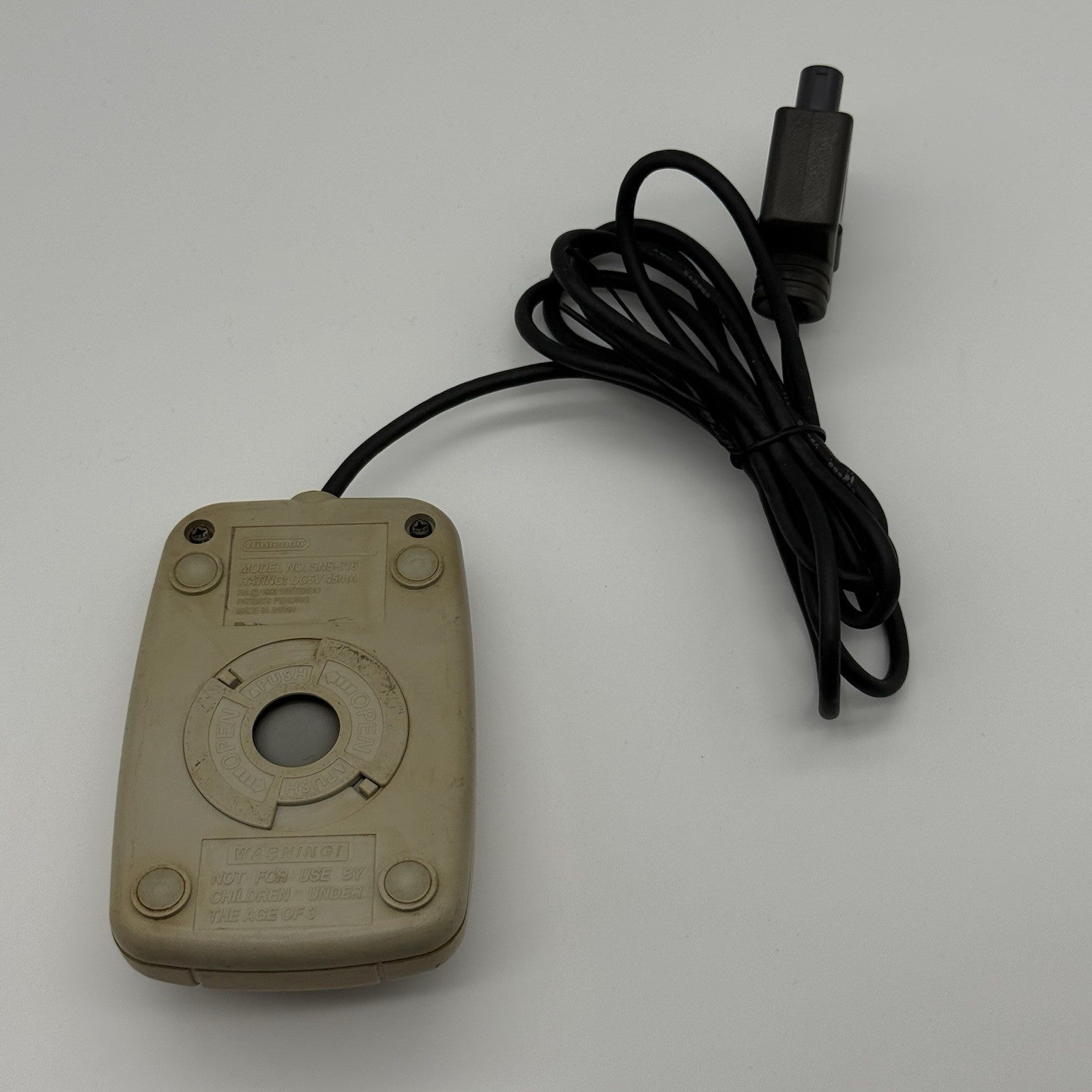 Original Super Nintendo Mouse Controller SNES SNS-016 Mario Paint OEM - Tested1