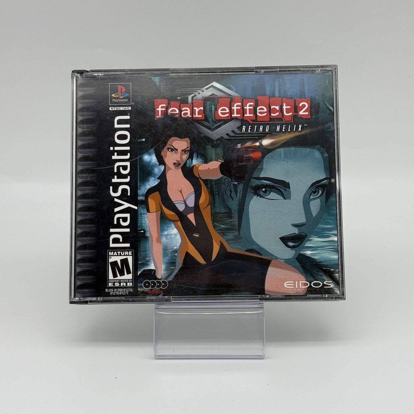 Fear Effect 2 Retro Helix PlayStation 1 PS1 CIB Complete - Tested0