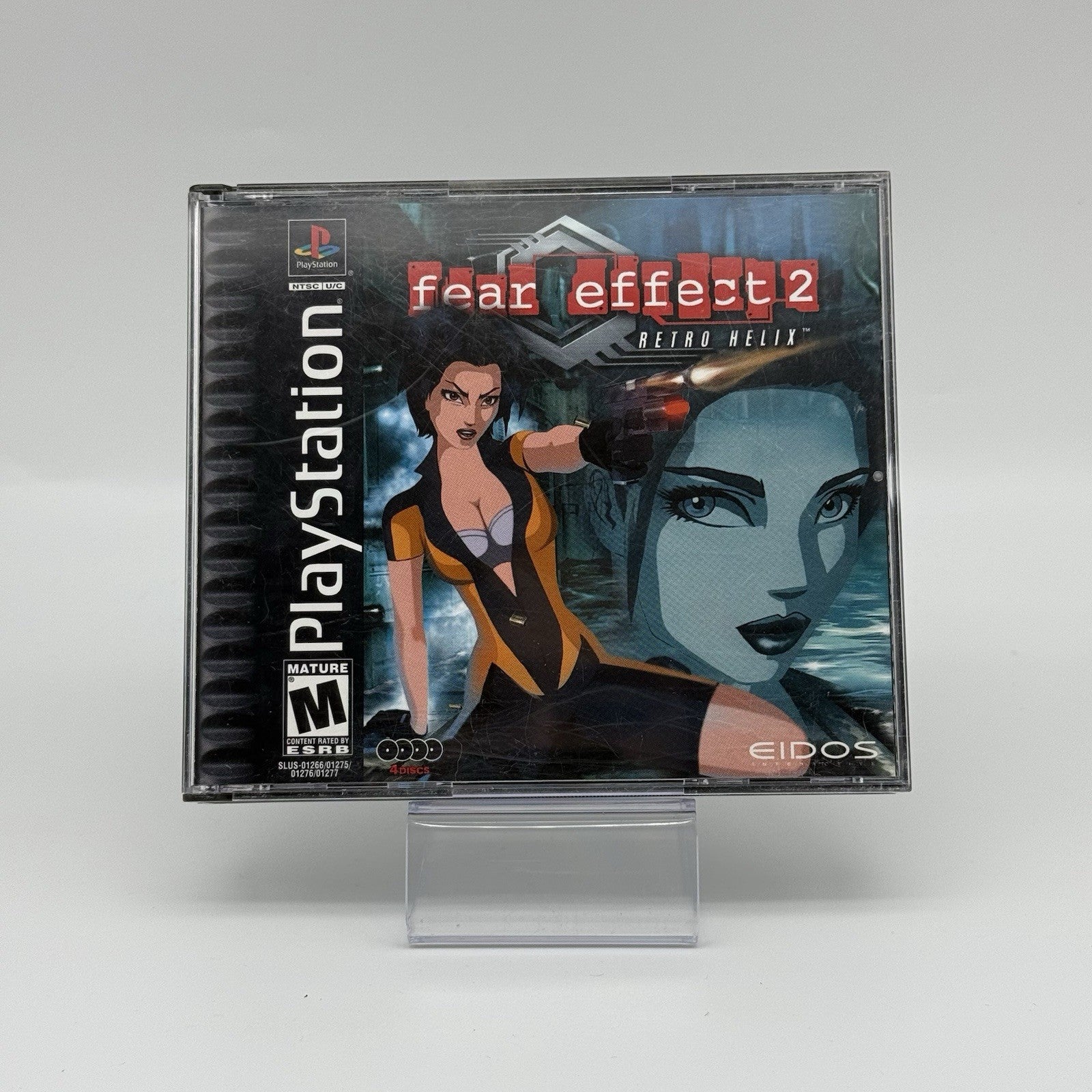 Fear Effect 2 Retro Helix PlayStation 1 PS1 CIB Complete - Tested0