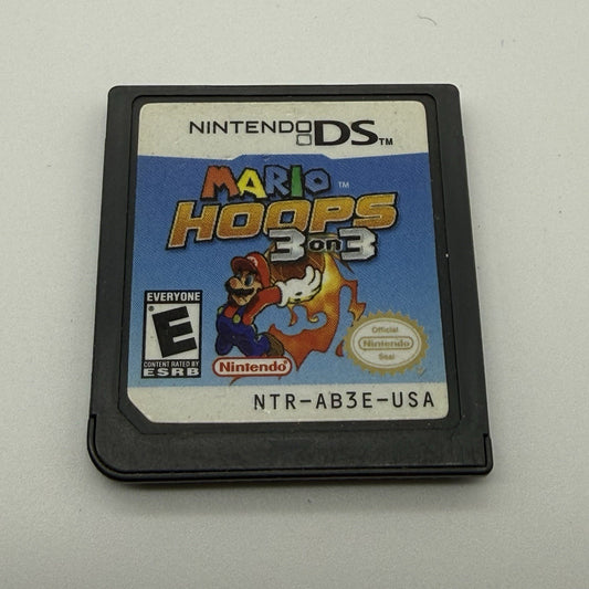 Mario Hoops 3 on 3 (Nintendo DS, 2006) Tested Cart Only0