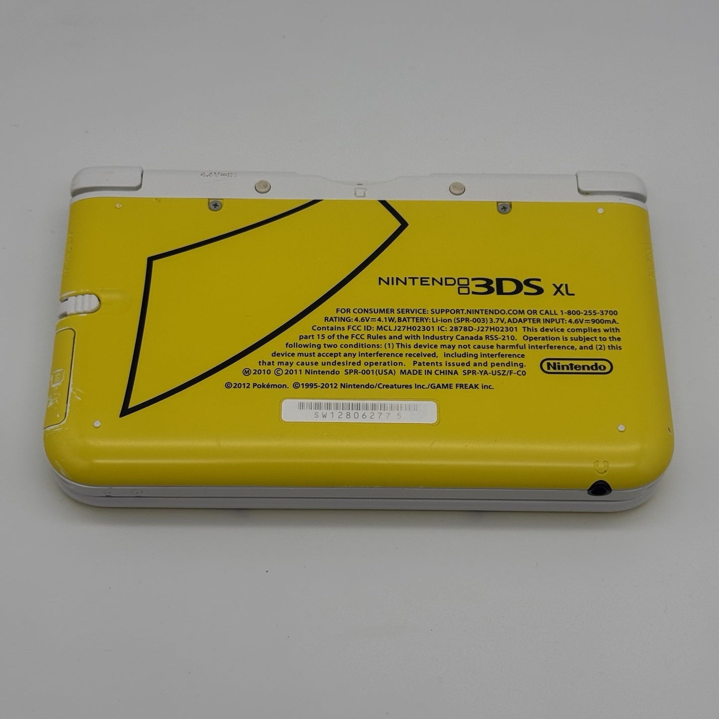 Nintendo 3DS XL Pikachu Yellow Handheld Console w/Case NTSC-U US Region - Tested10
