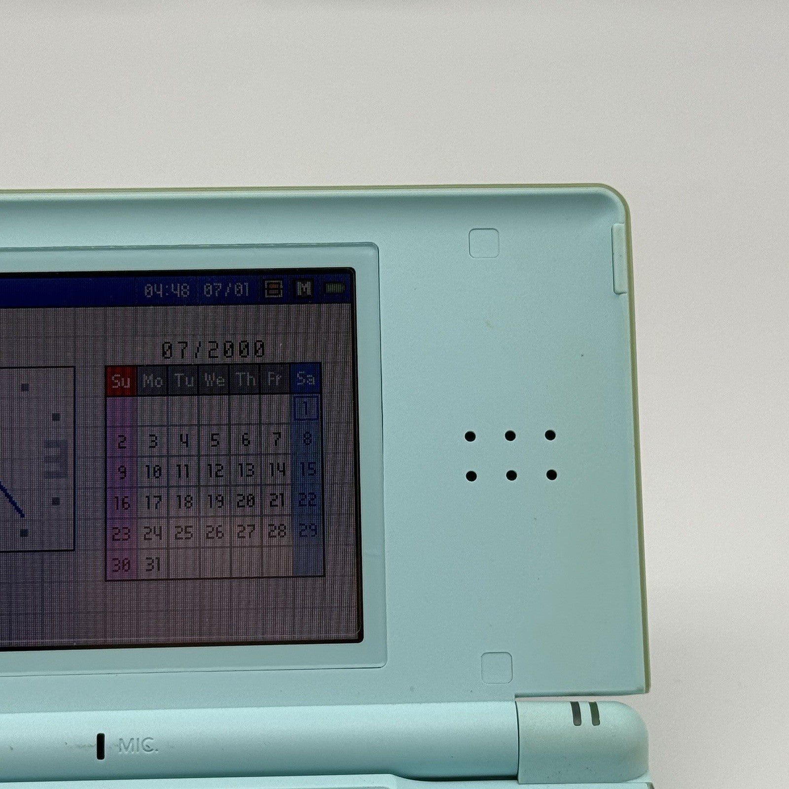 Nintendo DS Lite Console Ice Blue With Charger & Stylus Tested Region Free6