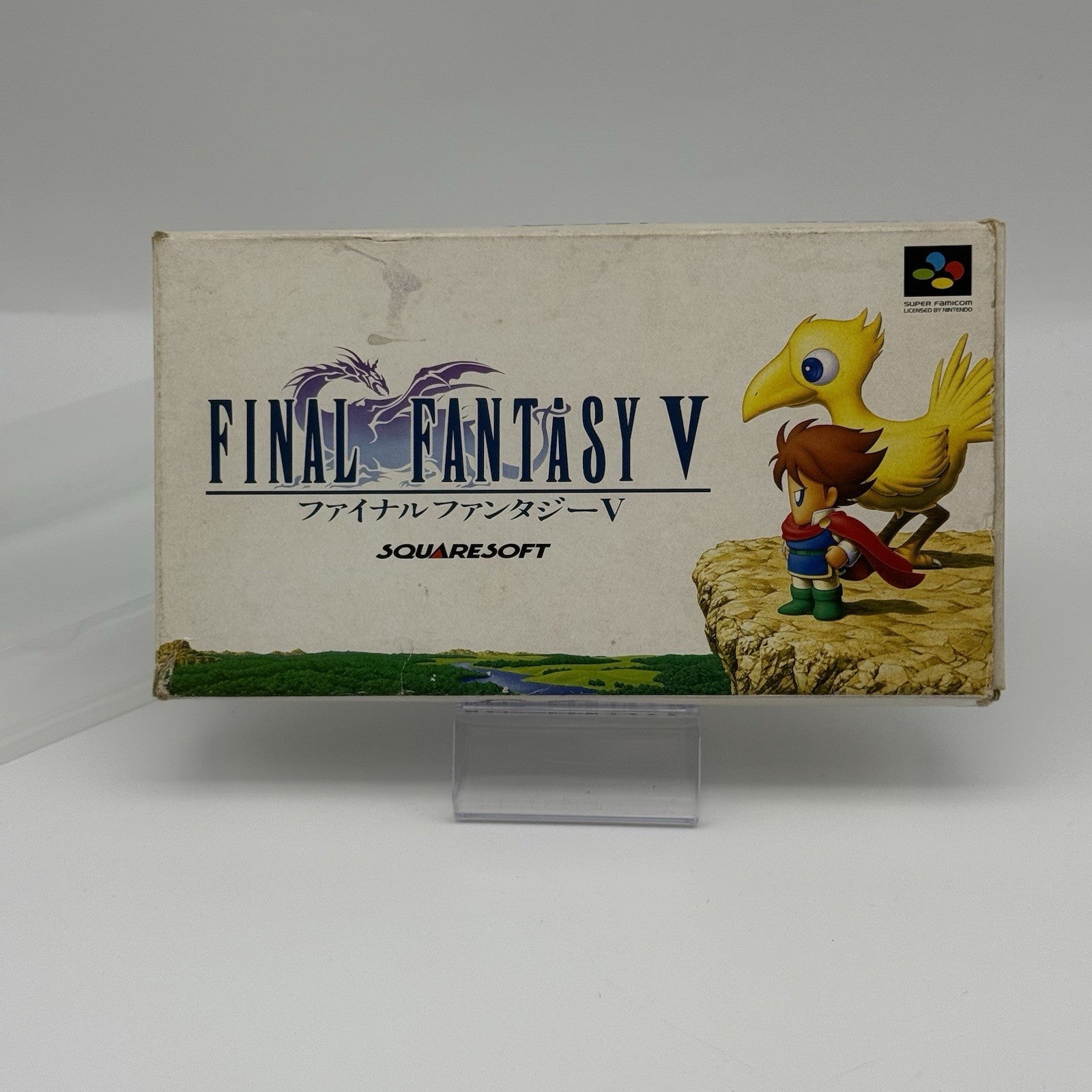 Square Enix Final Fantasy V Super Famicom SFC With BOX Japan Import US Seller2